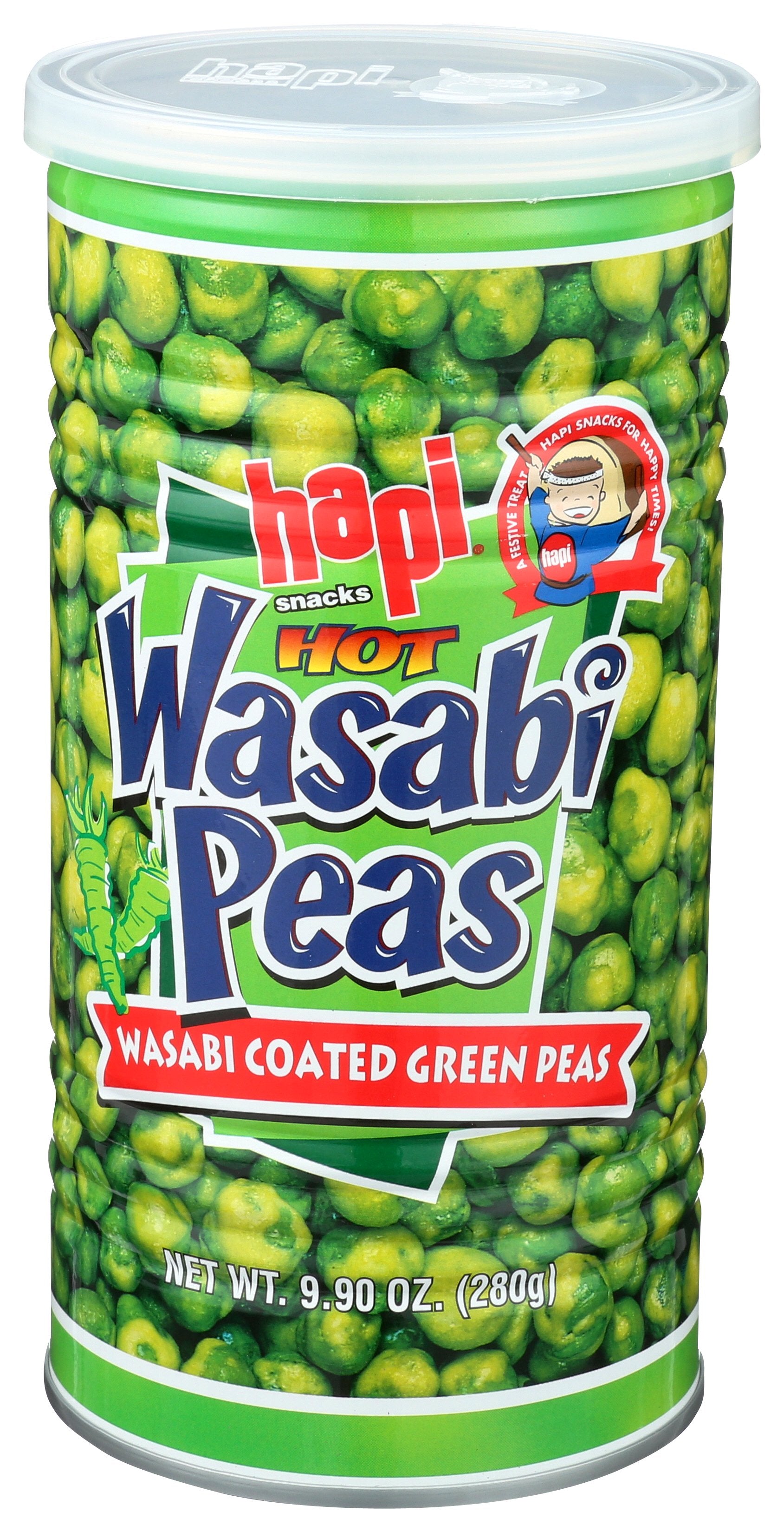 HAPI WASABI PEA GRN HOT CAN - Case of 12