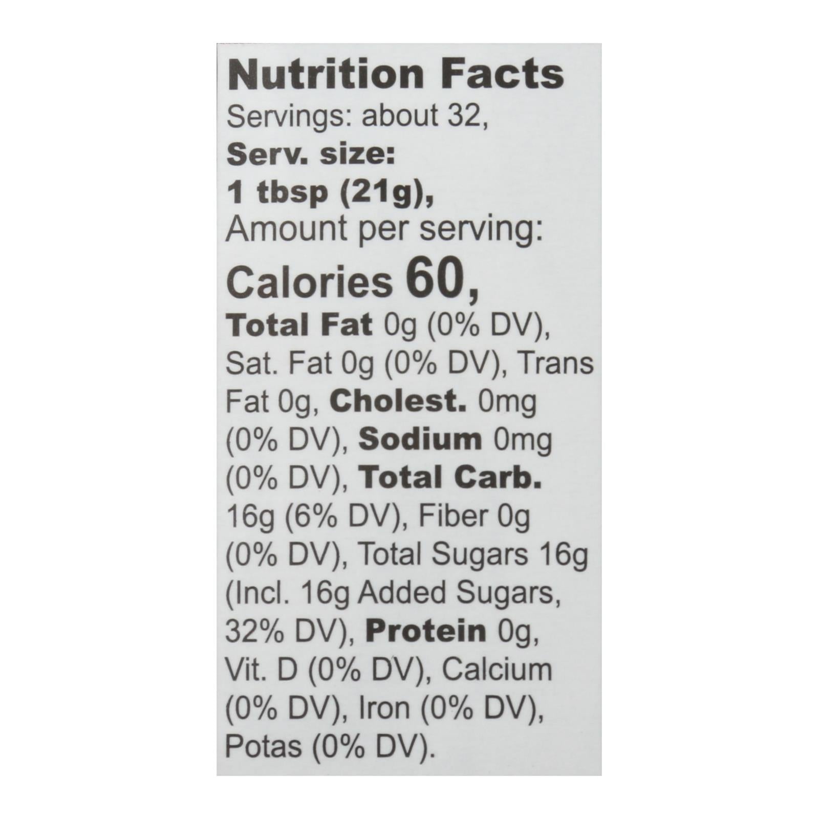 Wholesome Sweeteners Organic Raw Blue Agave - Case Of 6 - 23.5 Oz.