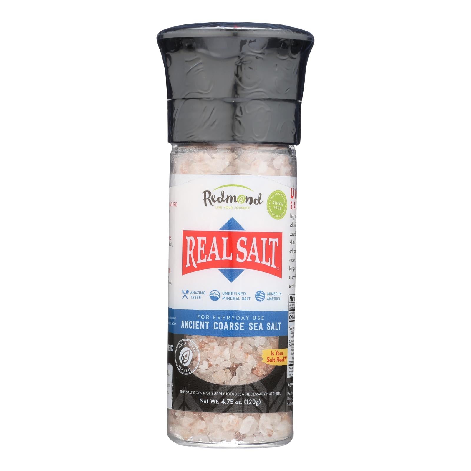 Redmond's Real Salt - Case Of 6 - 4.75 Oz