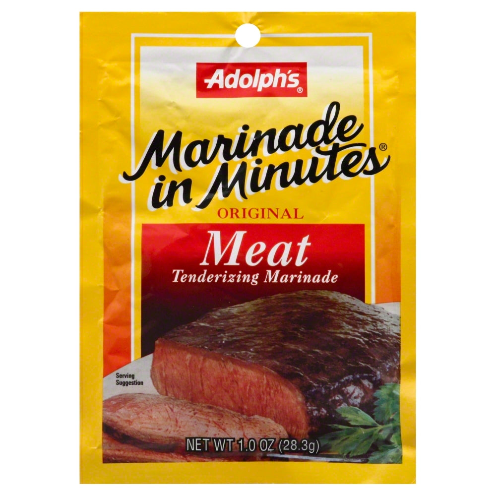 Adolph's Mix Marinade Original Meat - Case of 24 - 1oz