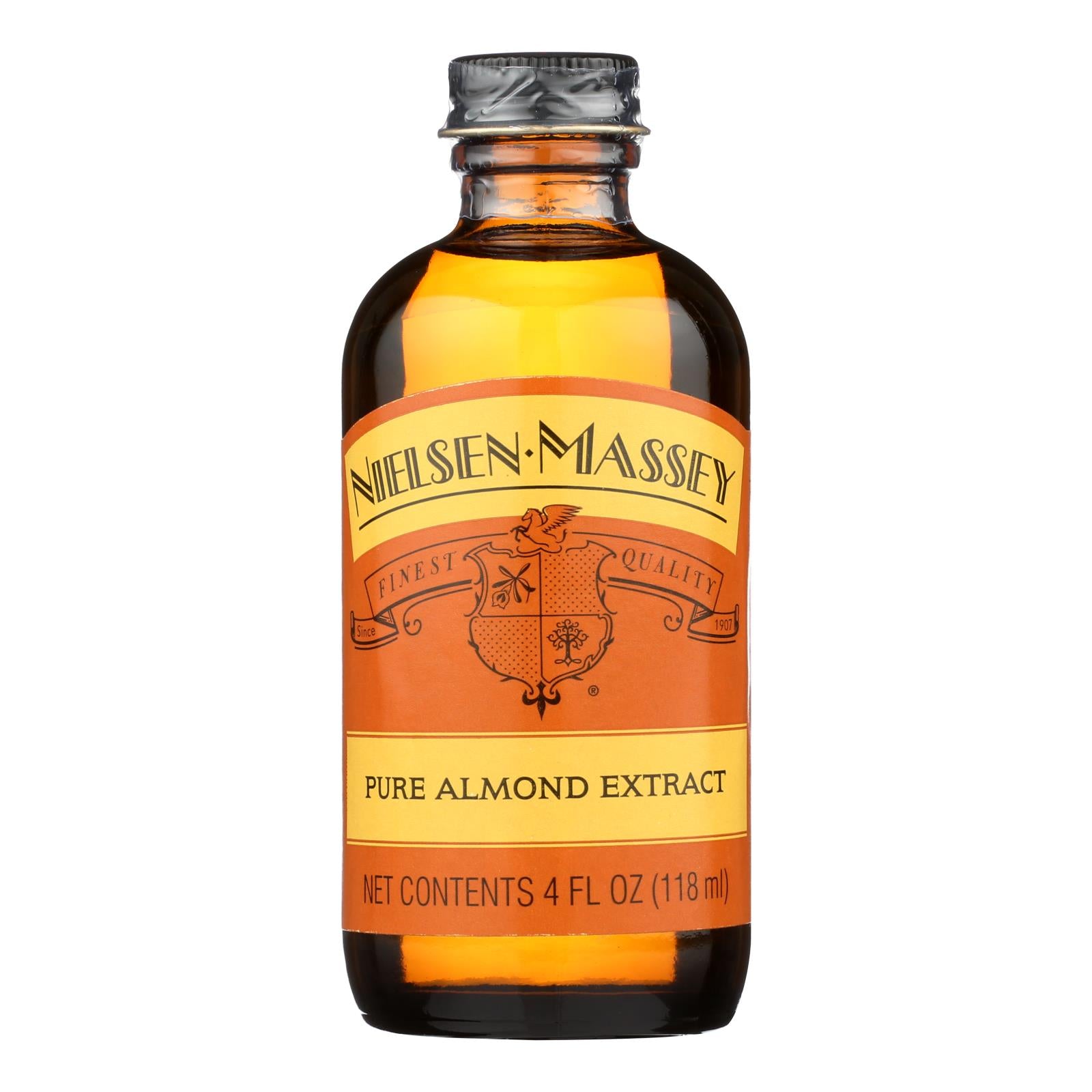 Nielsen-Massey Pure Almond Extract - Case of 8 - 4 FZ