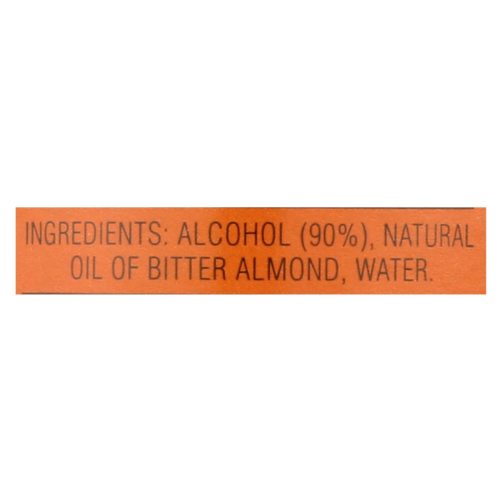 Nielsen-Massey Pure Almond Extract - Case of 8 - 4 FZ