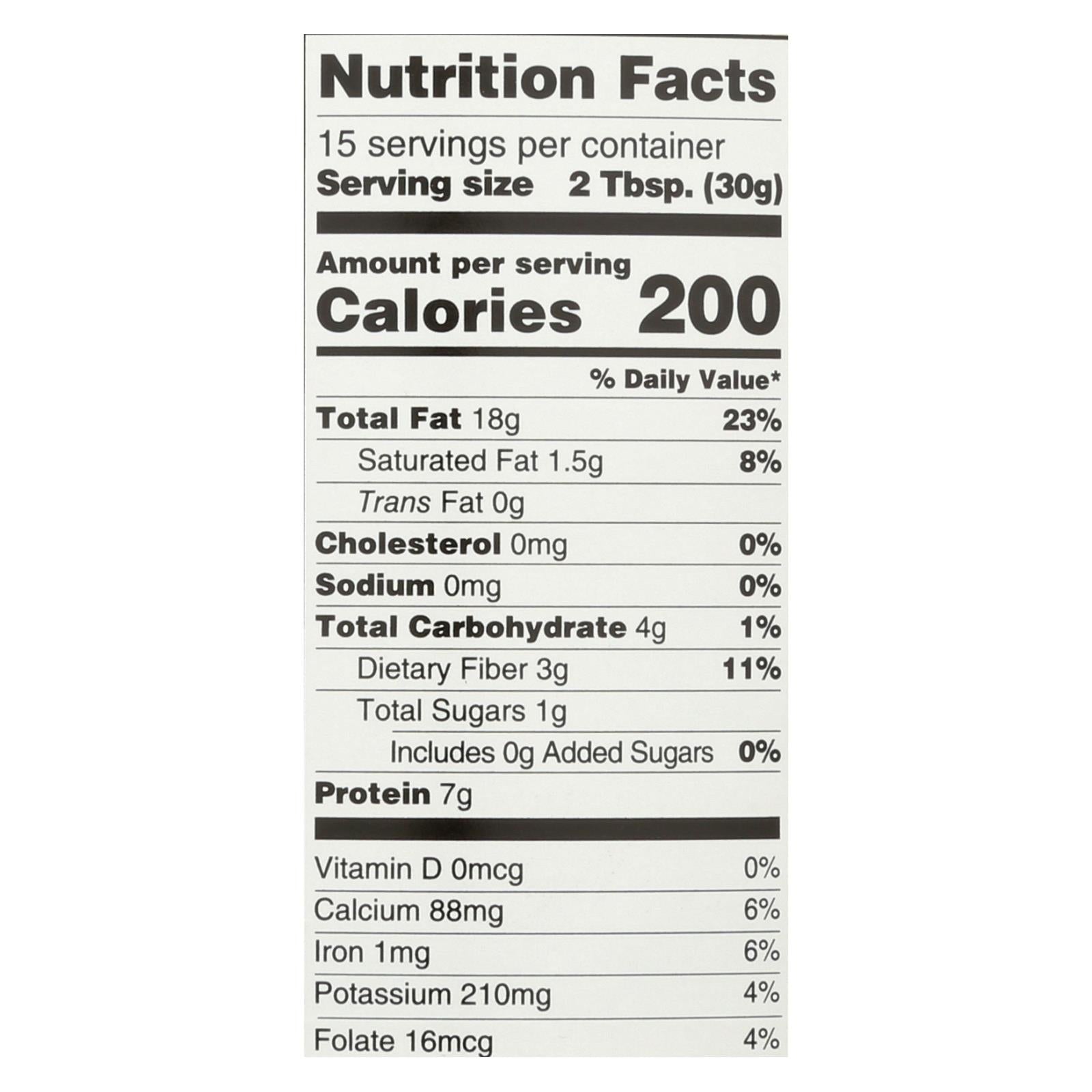 Woodstock Non-GMO Unsalted Smooth Almond Butter, 12x16oz