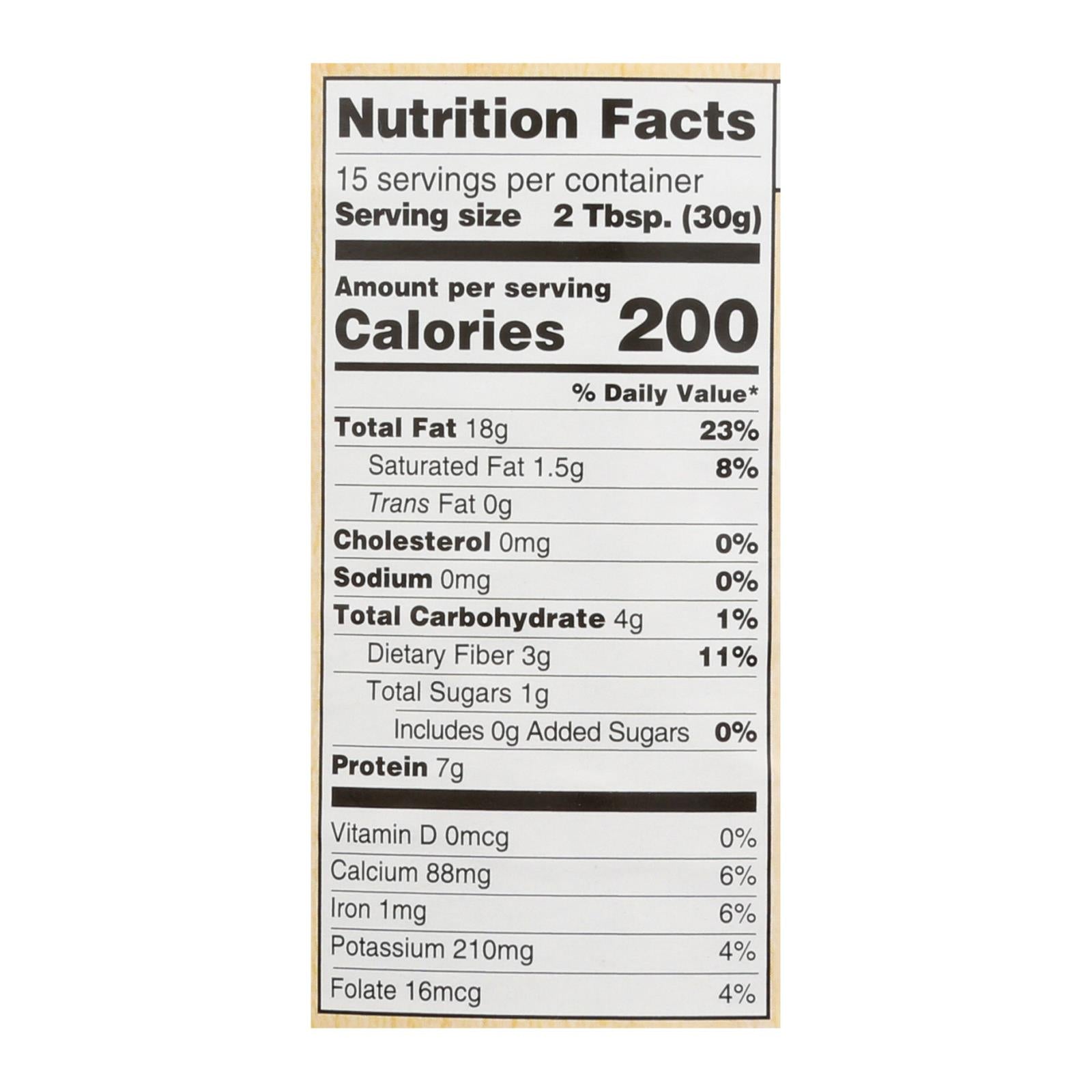 Woodstock Unsalted Non-GMO Smooth Almond Butter, 12x16oz