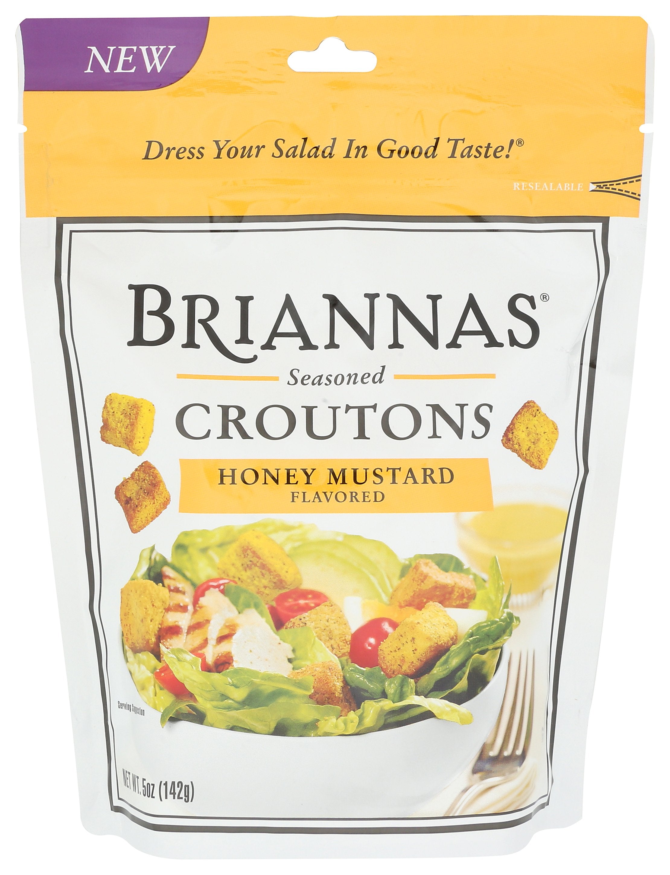 BRIANNAS CROUTONS HONEY MUSTARD - Case of 6