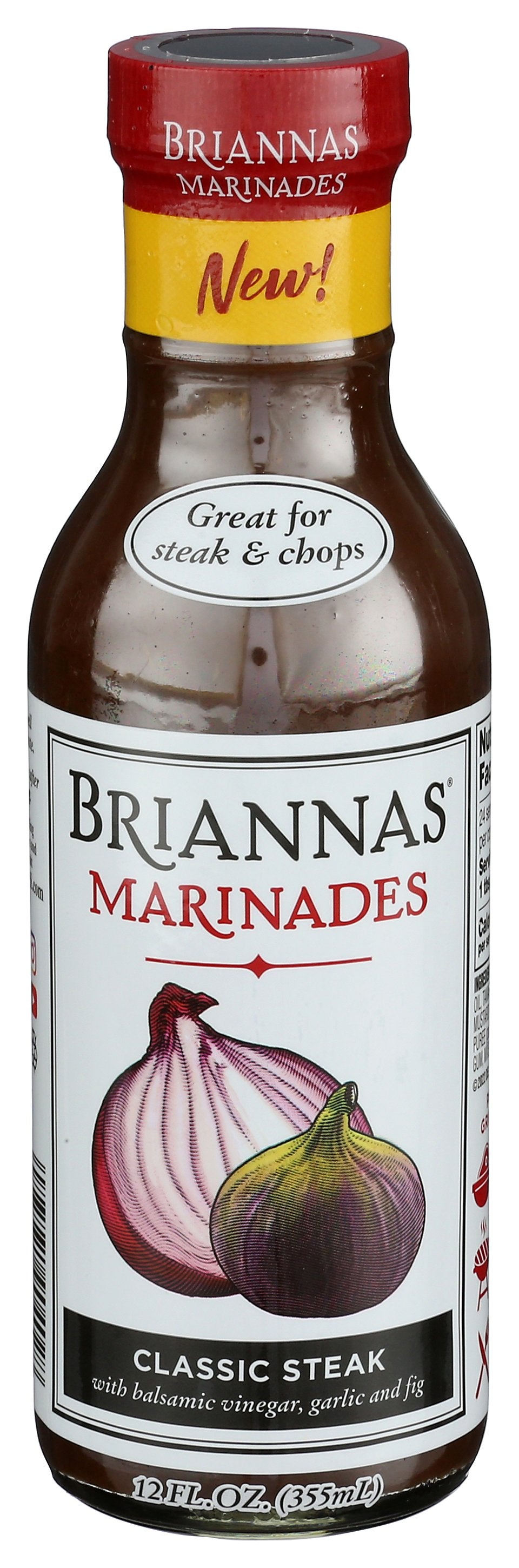 BRIANNAS MARINADE CLASSIC STEAK - Case of 6
