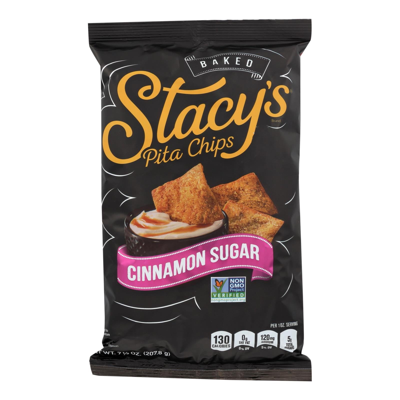 Stacy's Cinnamon Sugar Pita Chips, 12-Pack, 7.33 Oz Each