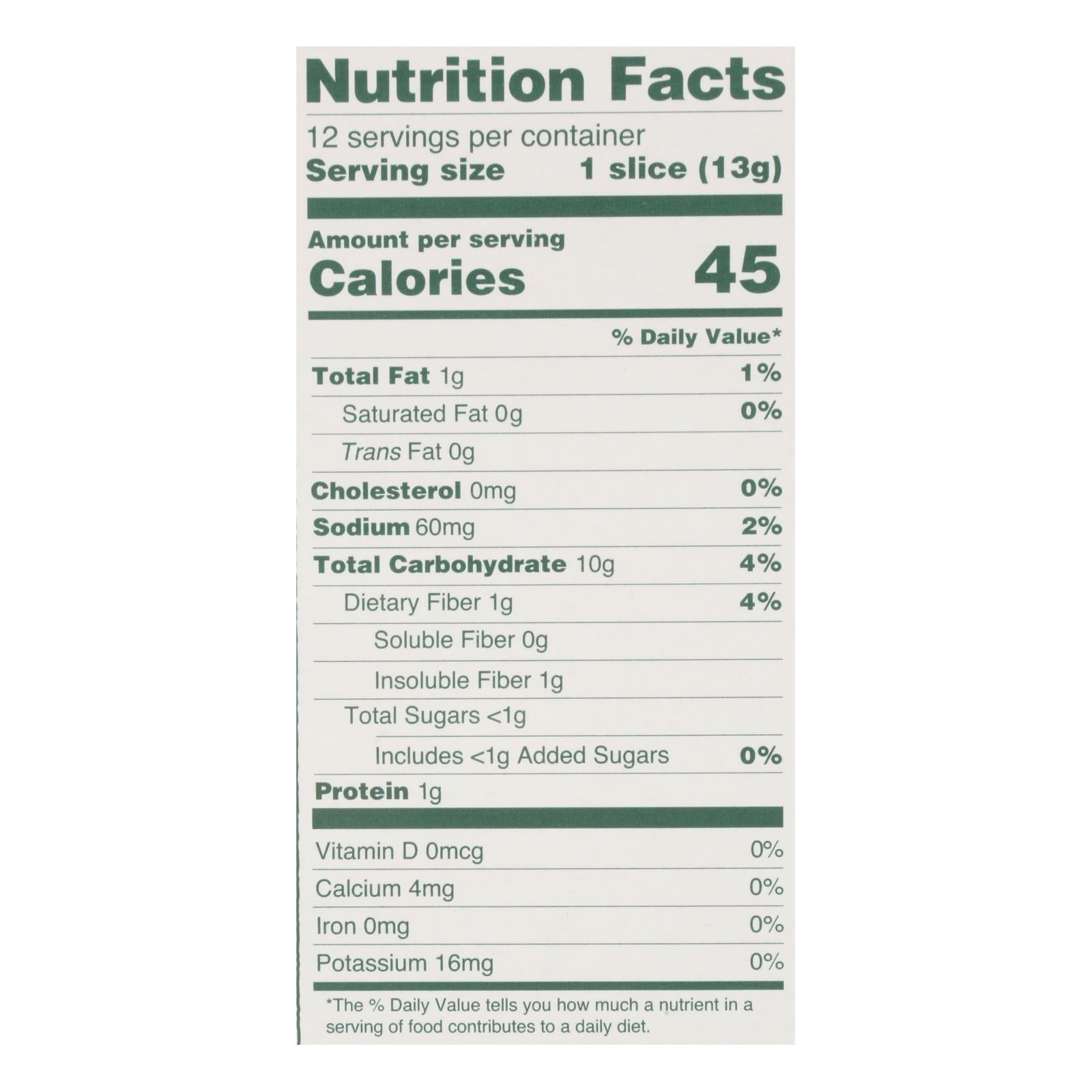 Wasa Gluten-free Original Crispbread - Case Of 10 - 5.4 Oz