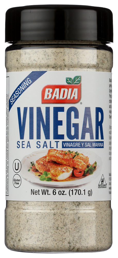 Badia Season Sea Salt & Vinegar - Pack of 6 - 6 oz