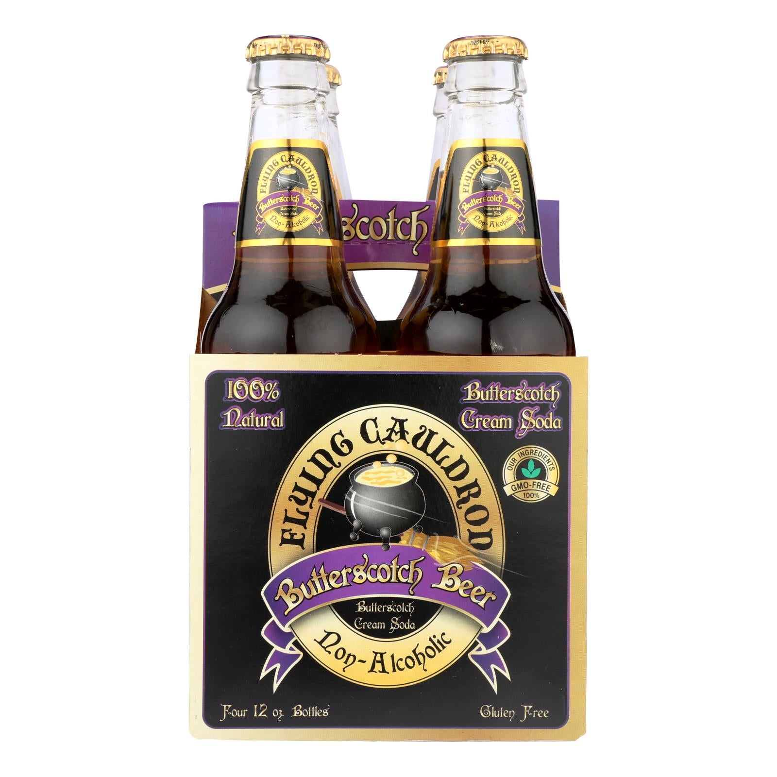 Virgil's Rootbeer Natural Soda - Butterscotch - Case of 6 - 12 Fl oz.