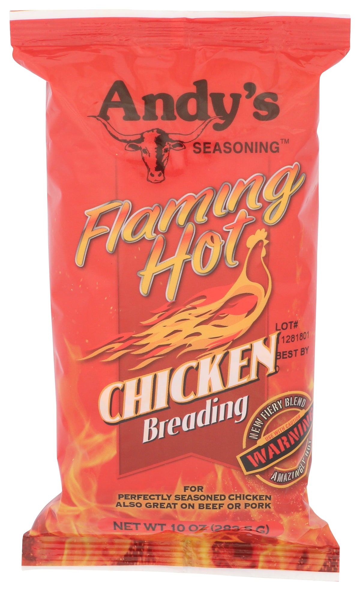 ANDYS BREADING CHKN FLAMING HOT - Case of 6