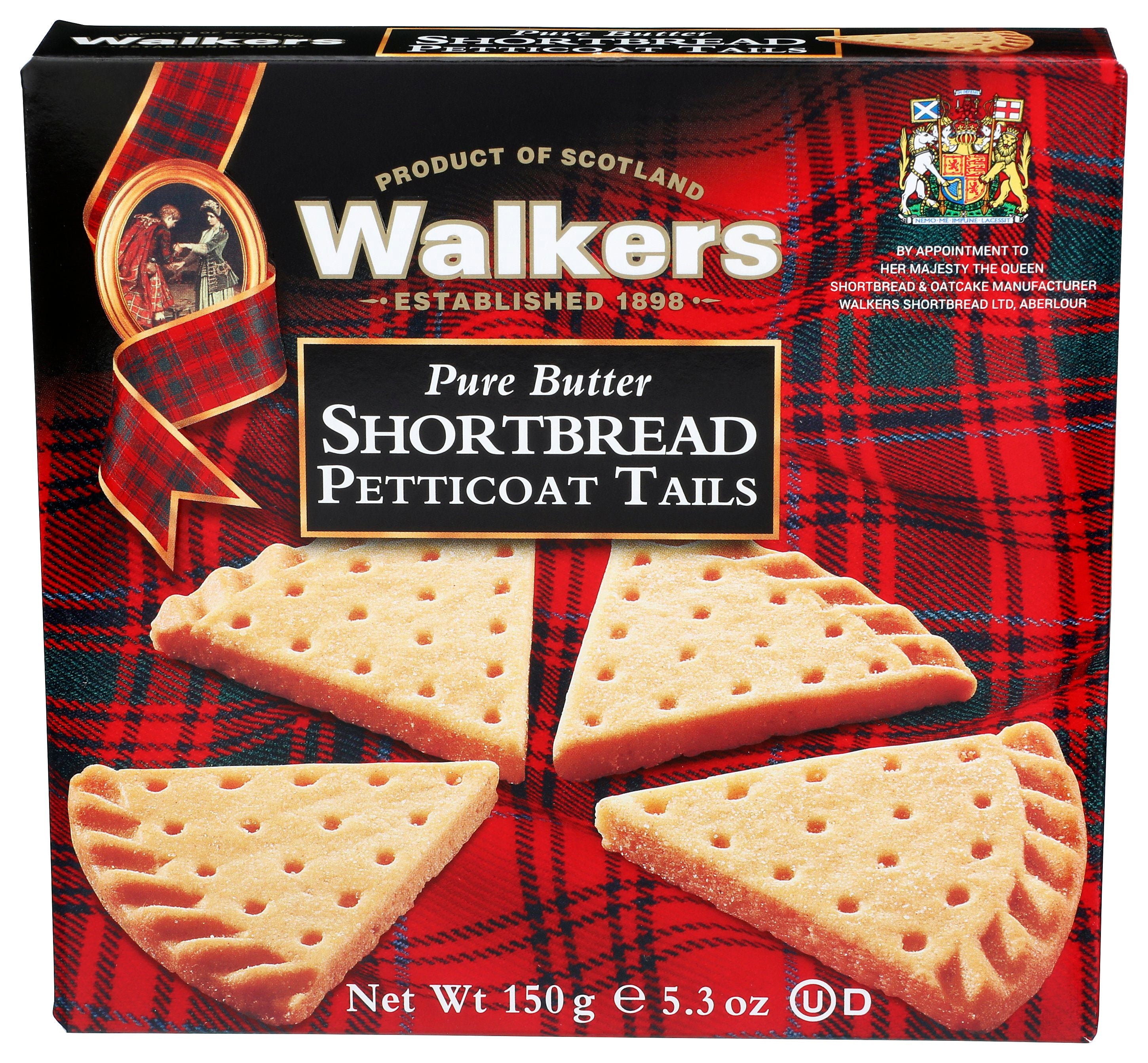 WALKERS SHORTBREAD PETTICOAT TAILS - Case of 6