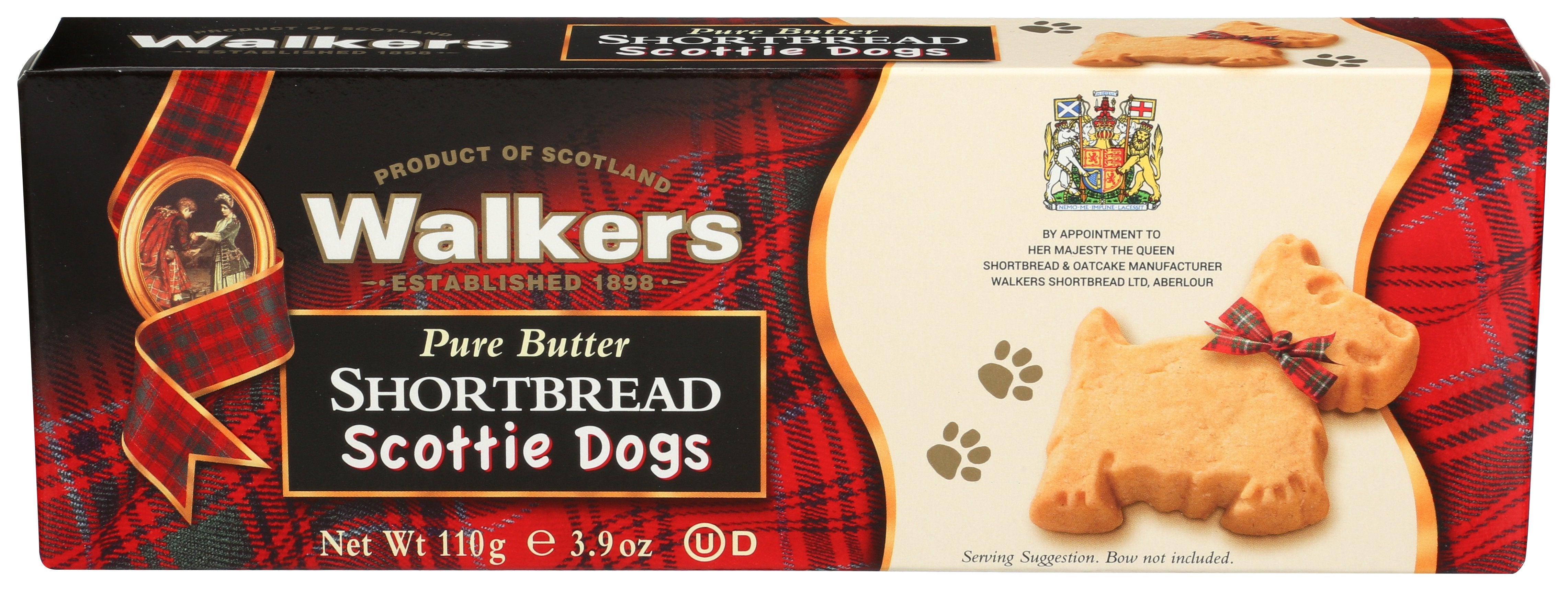 WALKERS SHORTBREAD SCOTTI DOG - Case of 12