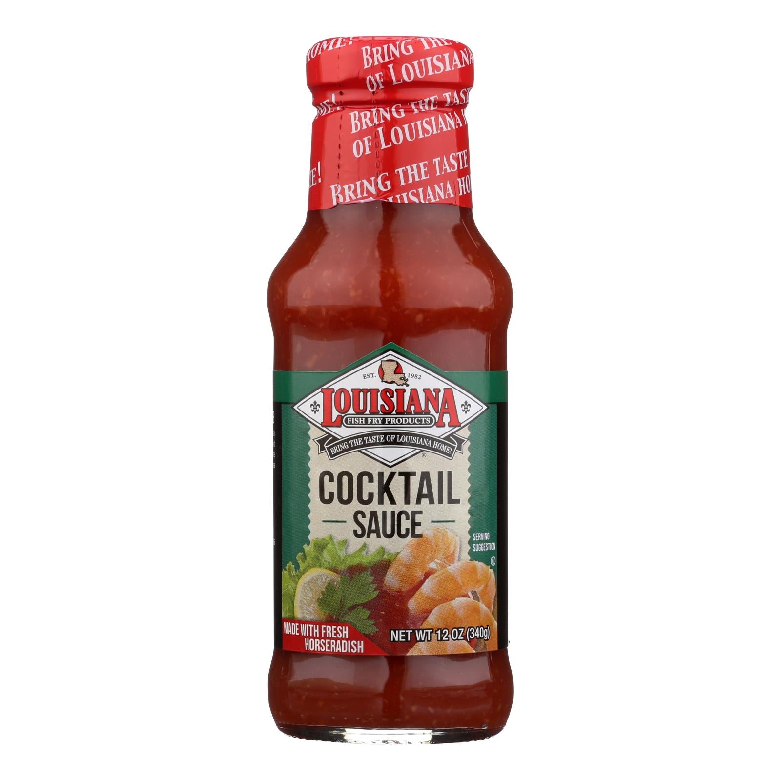 Louisiana Cocktail Sauce - Case Of 12 - 12 Oz