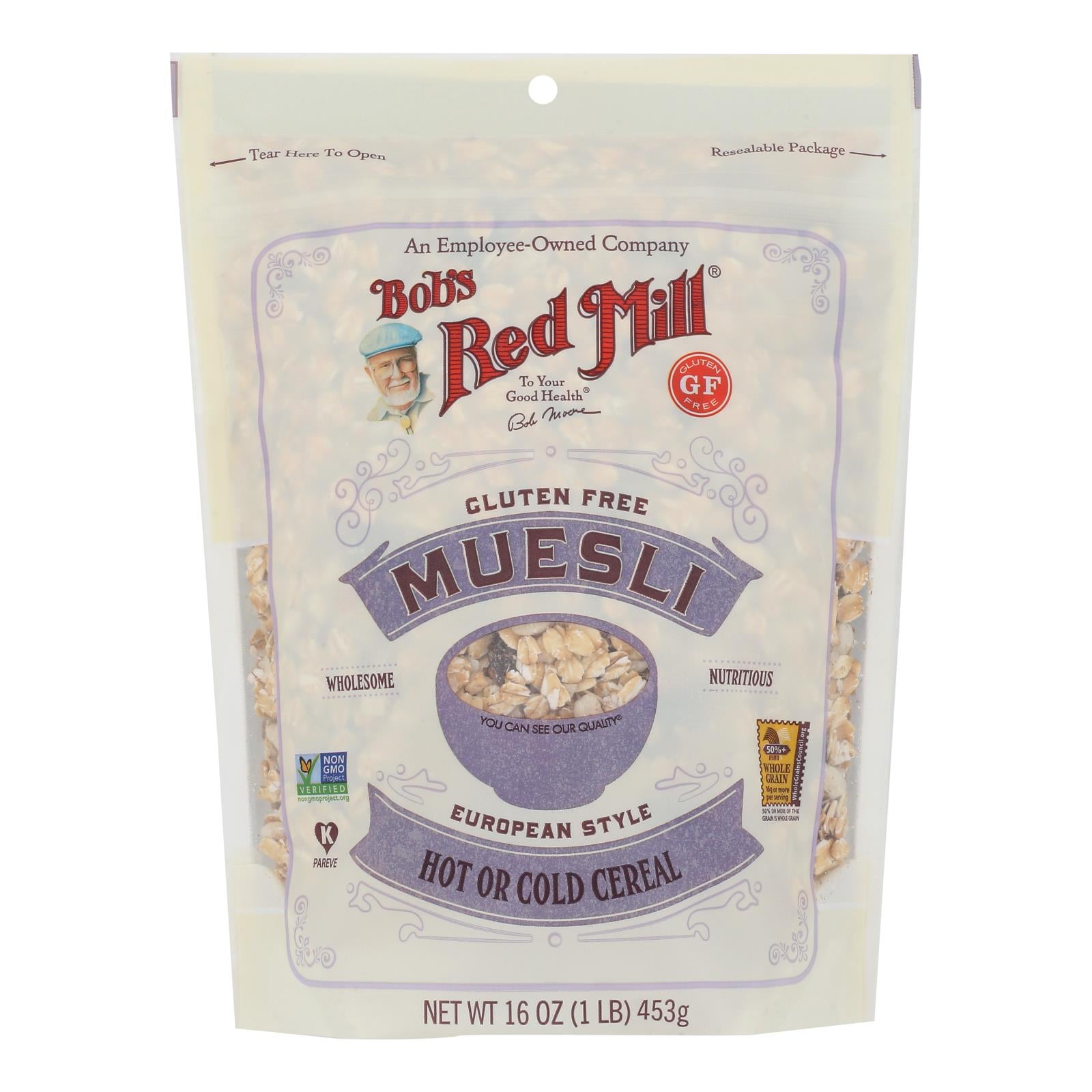 Bob's Red Mill Gluten-Free European Muesli, 4-Pack, 16 Oz