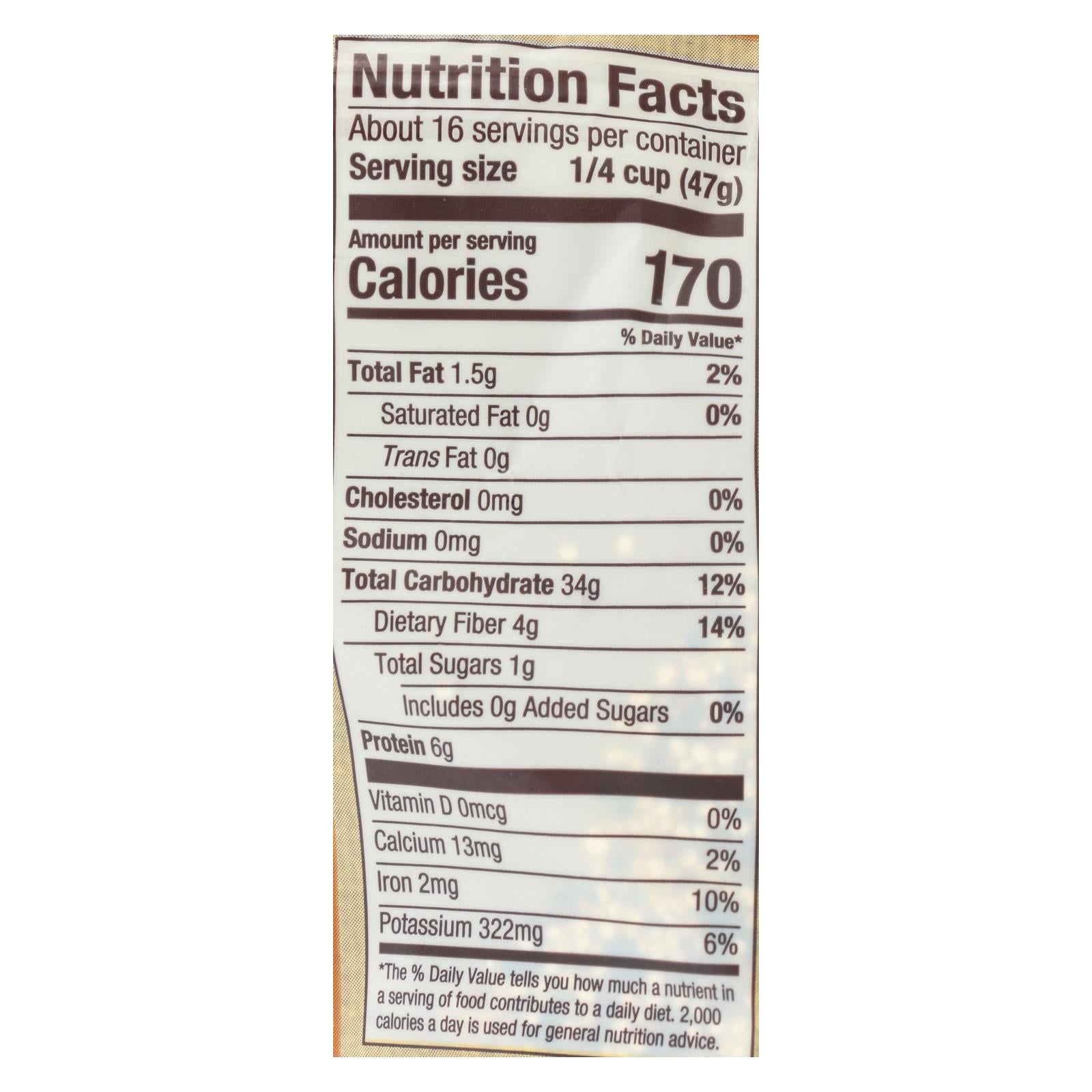 Bob's Red Mill Organic Tri-color Quinoa, 4 Pack, 26 Oz