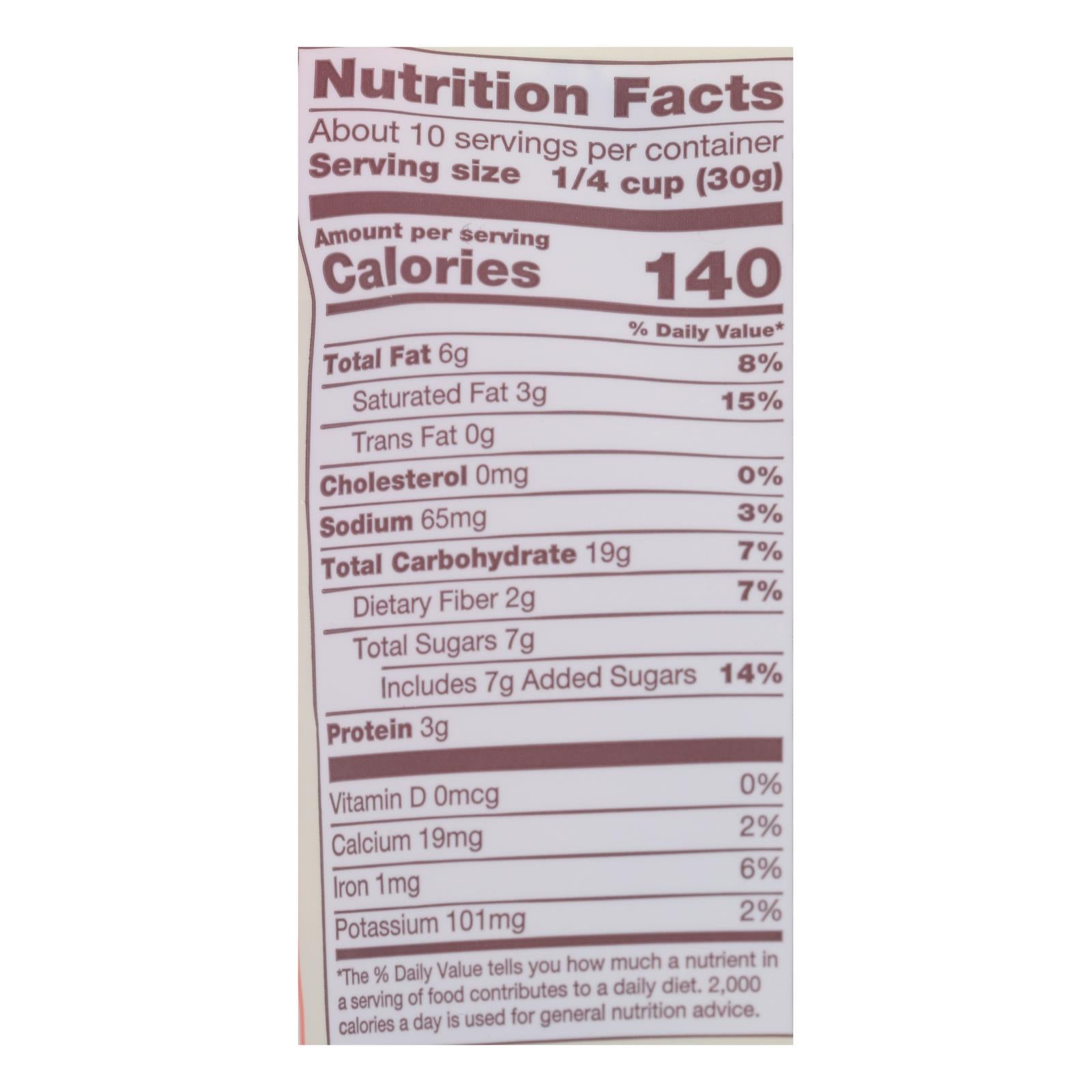 Bob's Red Mill Cranberry Almond Granola, 6-Pack, 11 Oz