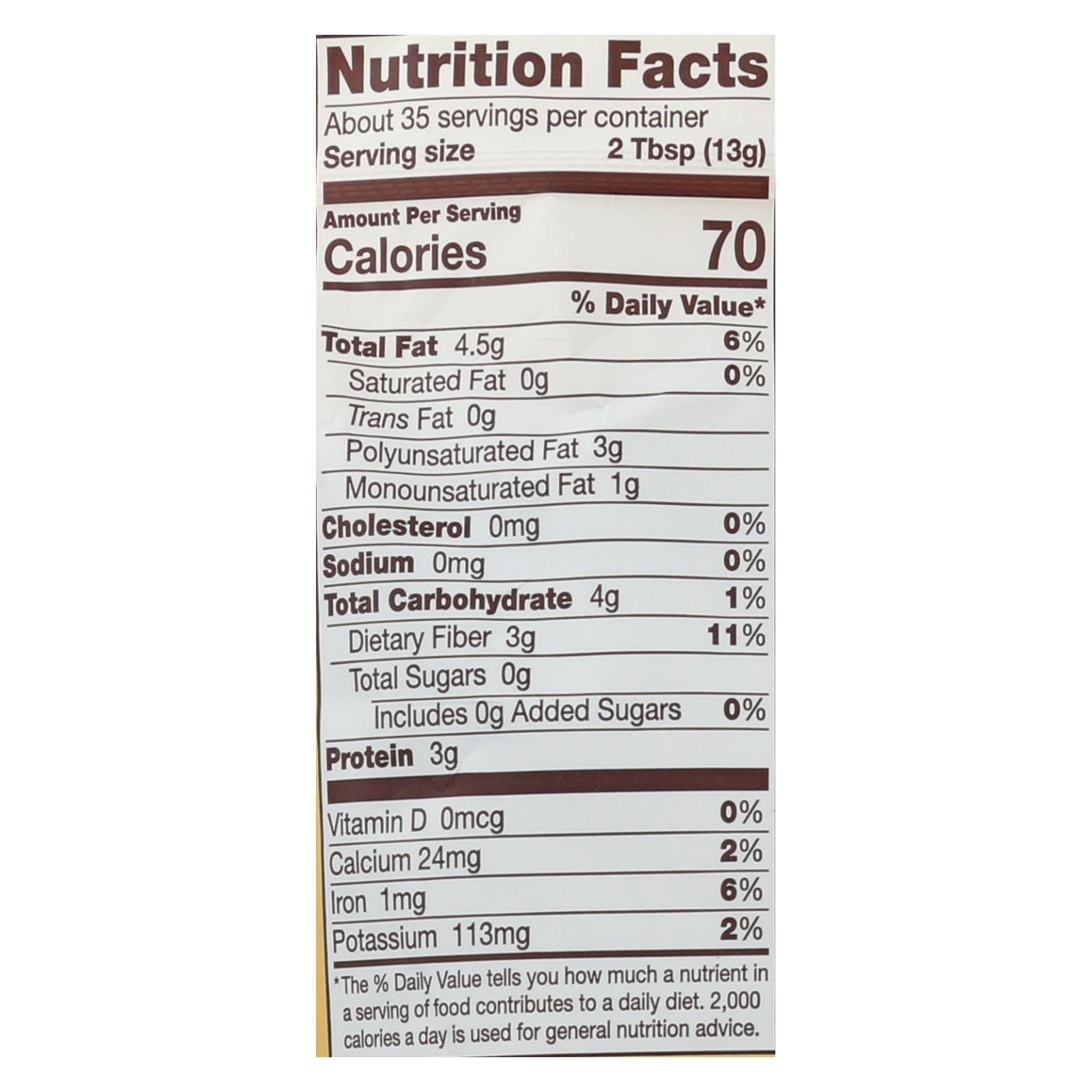 Bob's Red Mill Organic Brown Flaxseed Meal, 4x16oz