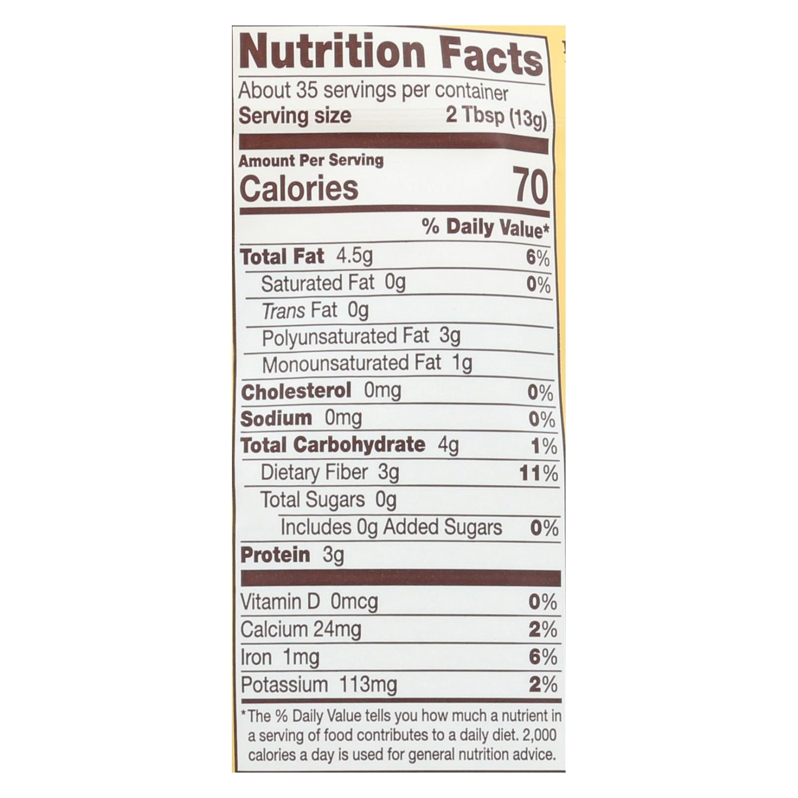 Bob's Red Mill Organic Golden Flaxseed Meal, 4 Pack