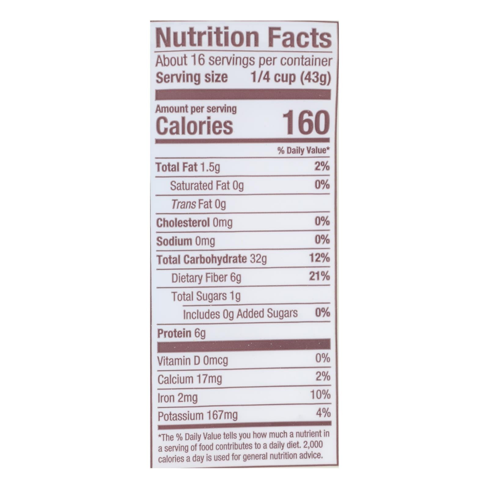 Bob's Red Mill - Cereal 7 Grain - Case Of 4-25 Oz