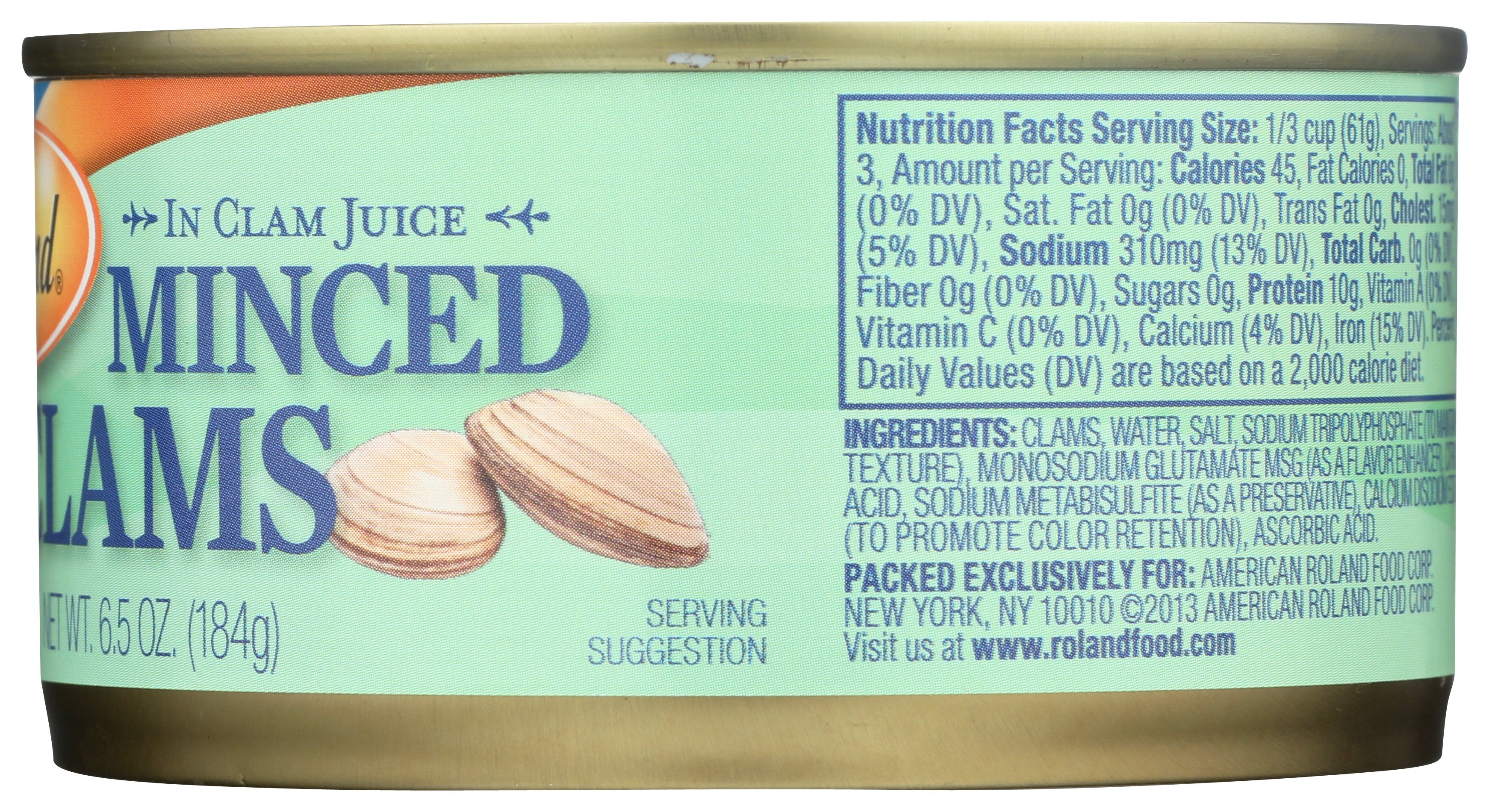 ROLAND CLAM MINCED - Case of 12