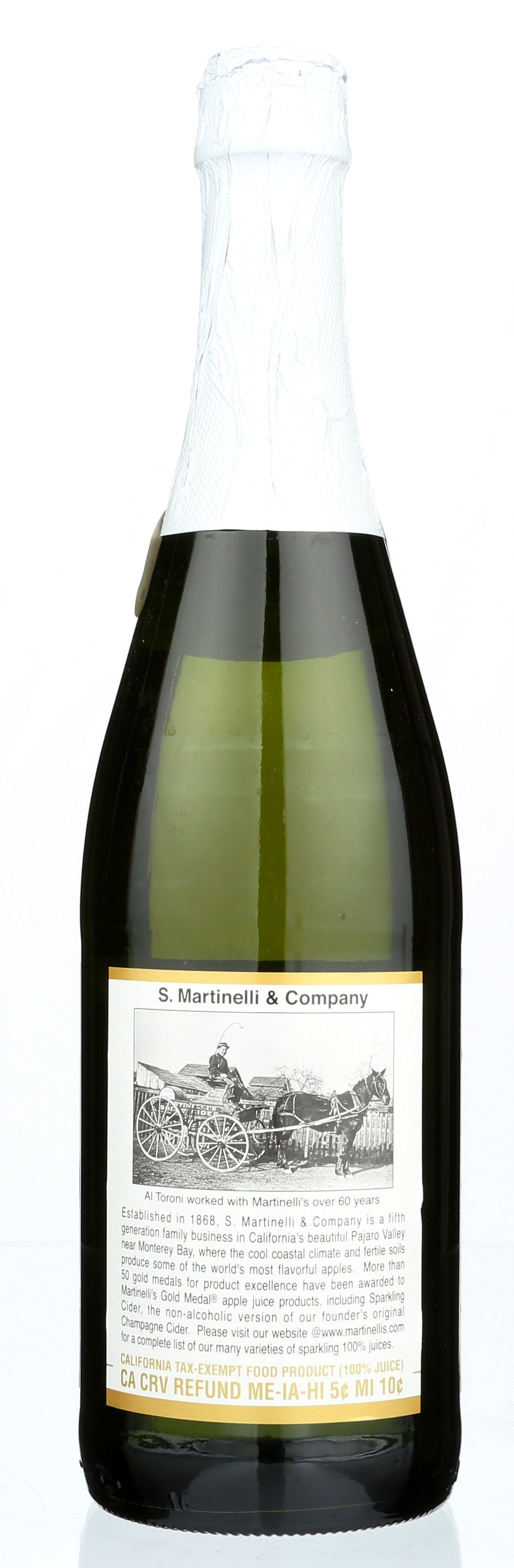 MARTINELLI JUICE SPRKLNG CIDER ORG - Case of 12