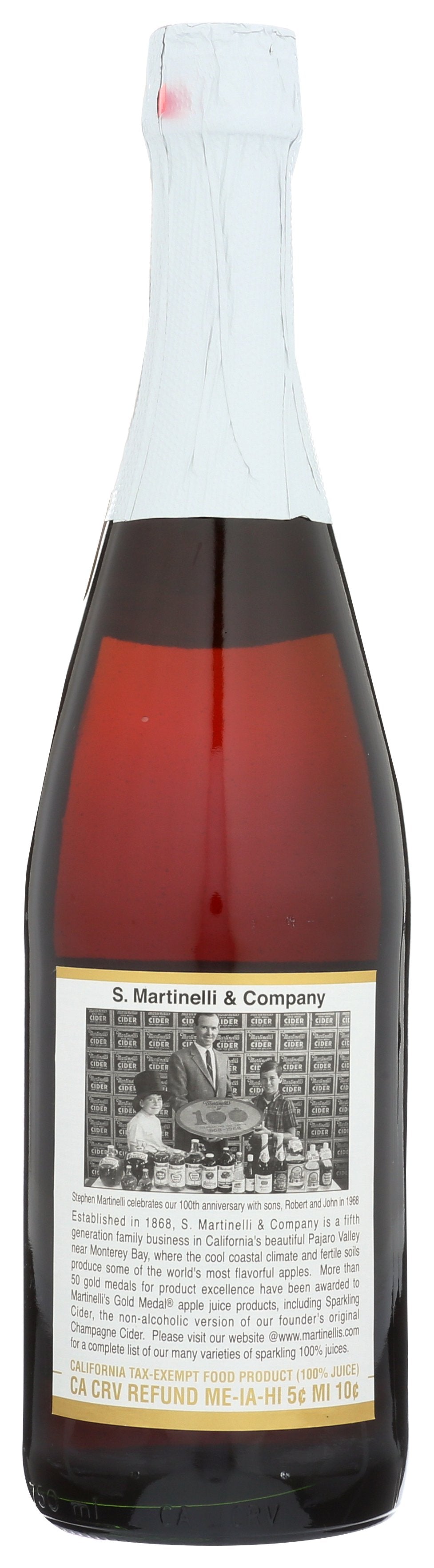 MARTINELLI JUICE SPRKLNG APPLE CRNBR - Case of 12