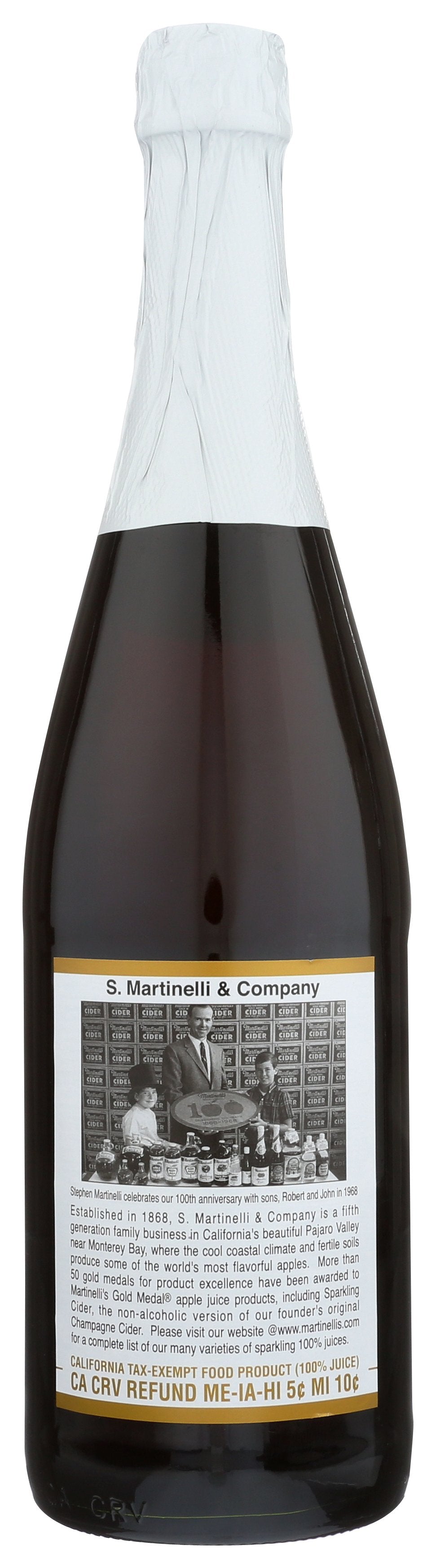 MARTINELLI JUICE SPRKLNG APPLE GRAPE - Case of 12