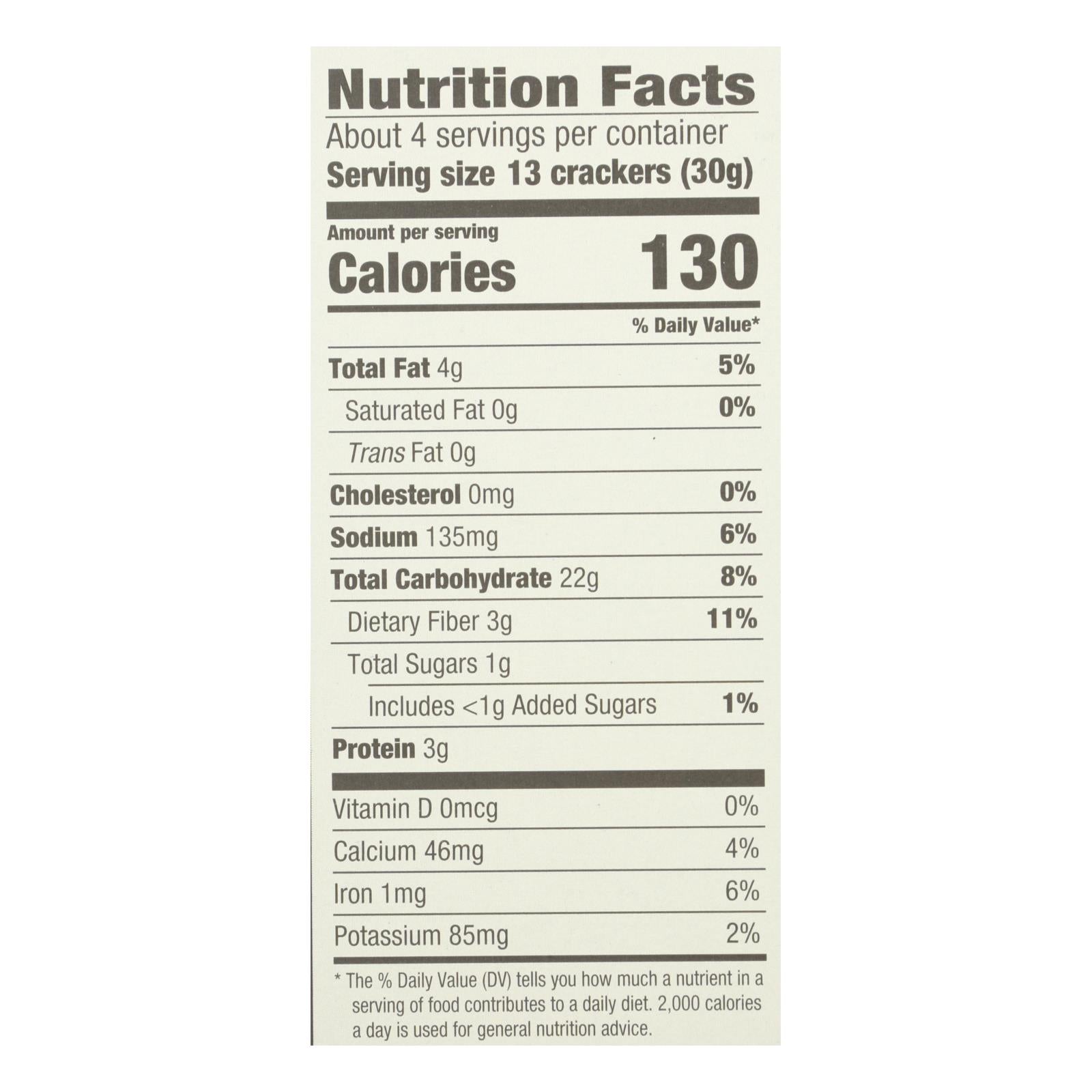 Blue Diamond - Artesion Nut Thins - Sesame Seed - Case Of 12 - 4.25 Oz.