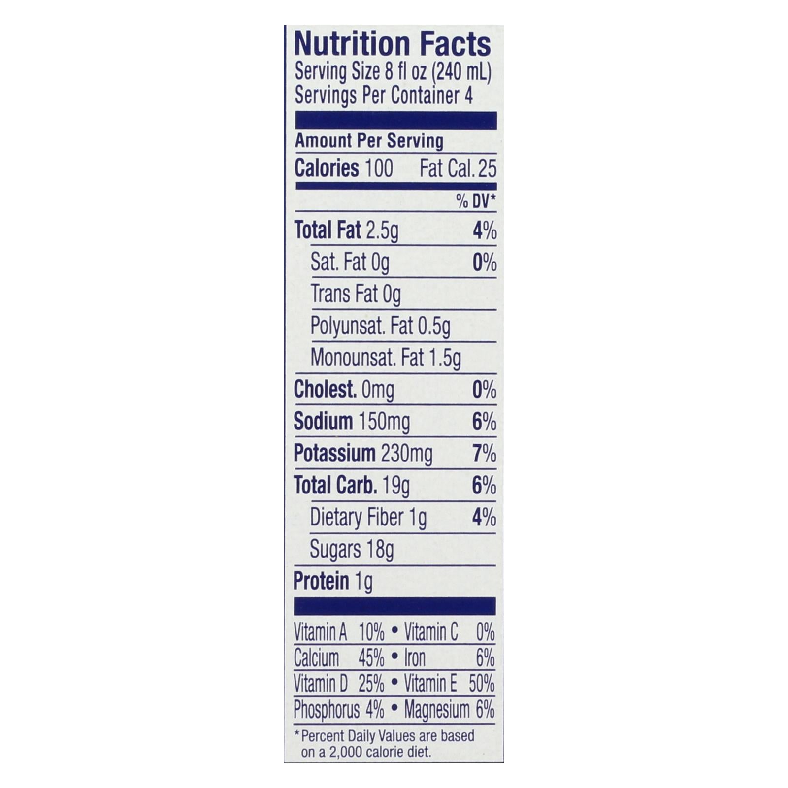 Almond Breeze - Almond Milk - Chocolate - Case of 6 - 4/8 oz.