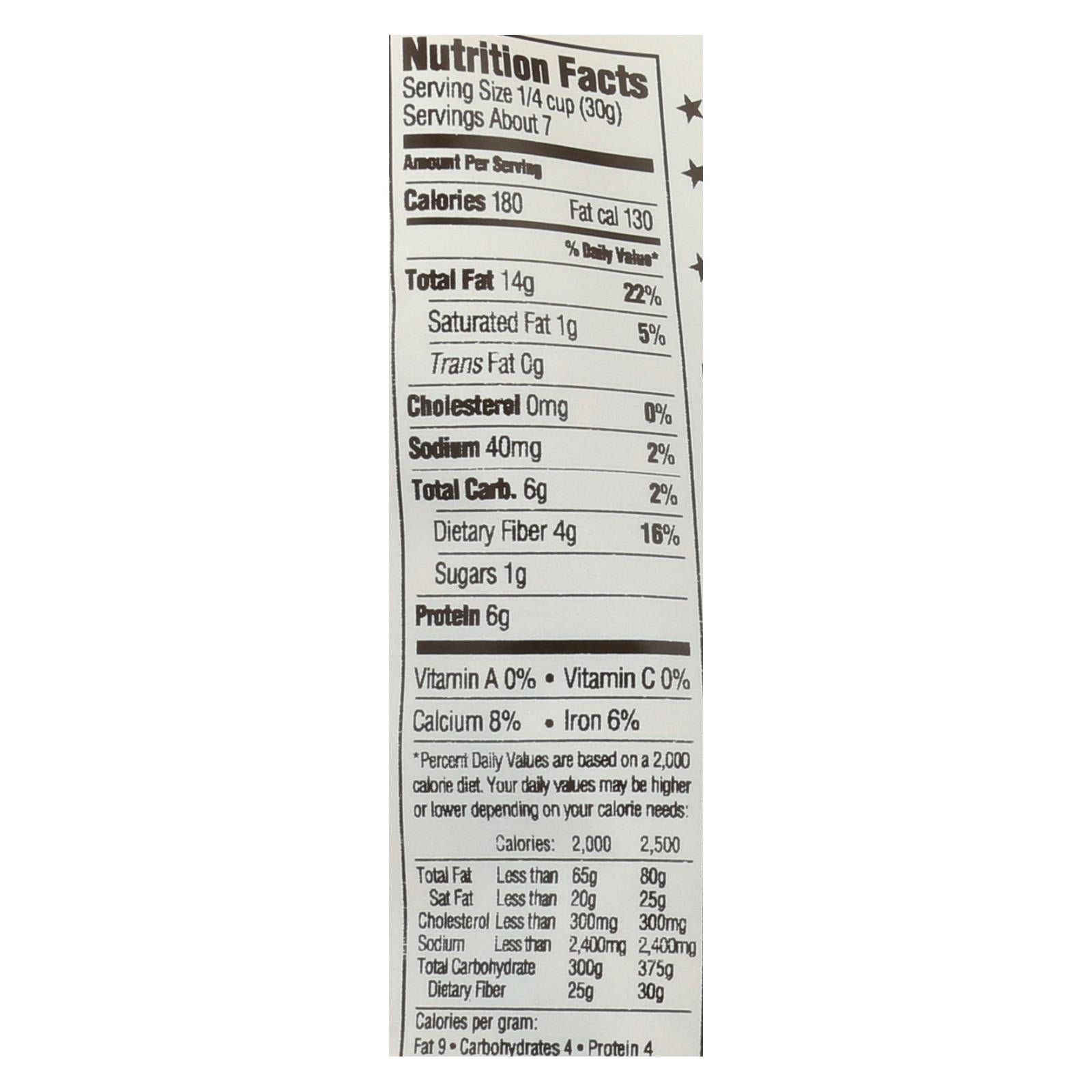 Woodstock Non-gmo Tamari Almonds - Case Of 8 - 7.5 Oz