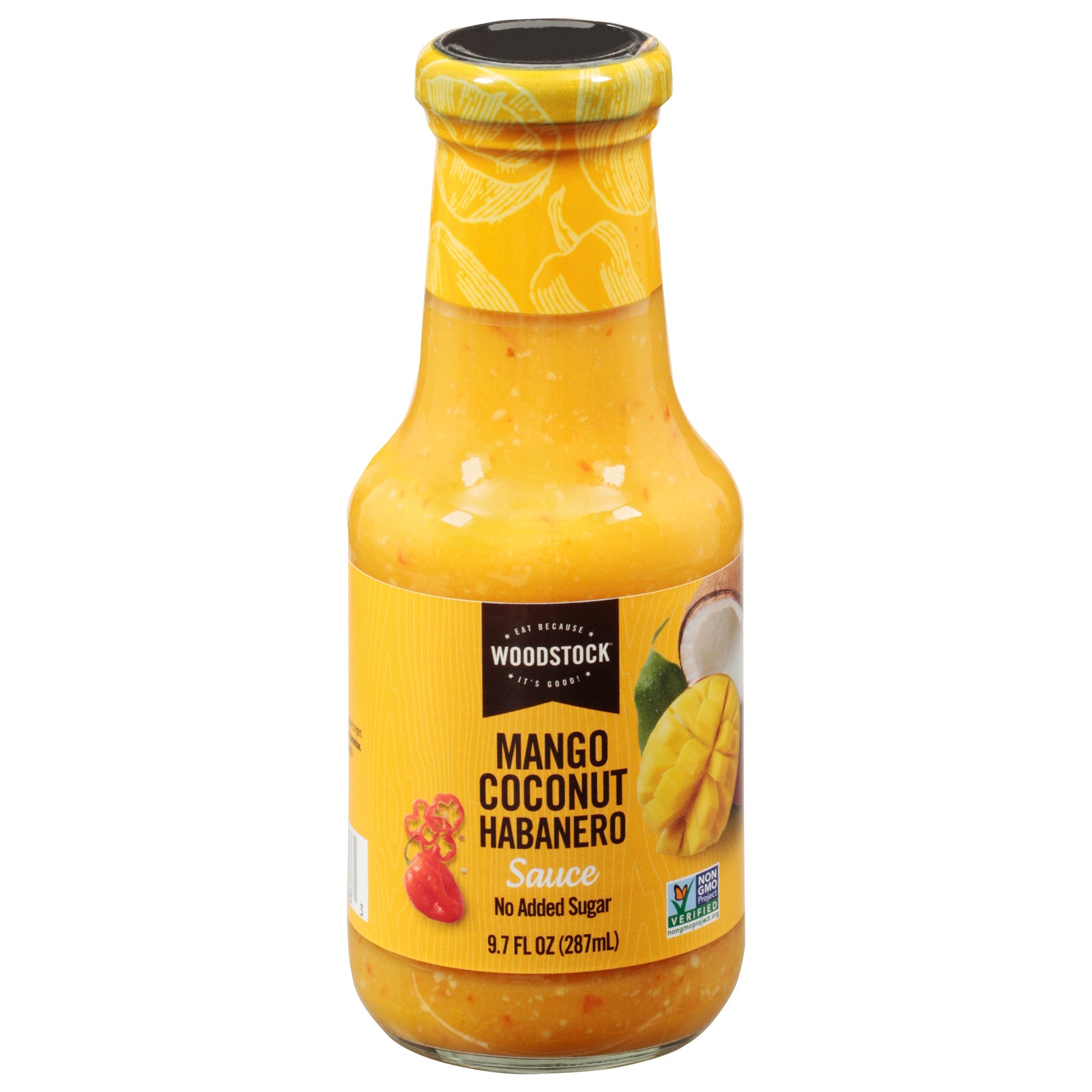Woodstock - Sauce Mngo Cnut Habanero - CS of 12-9.7 FZ