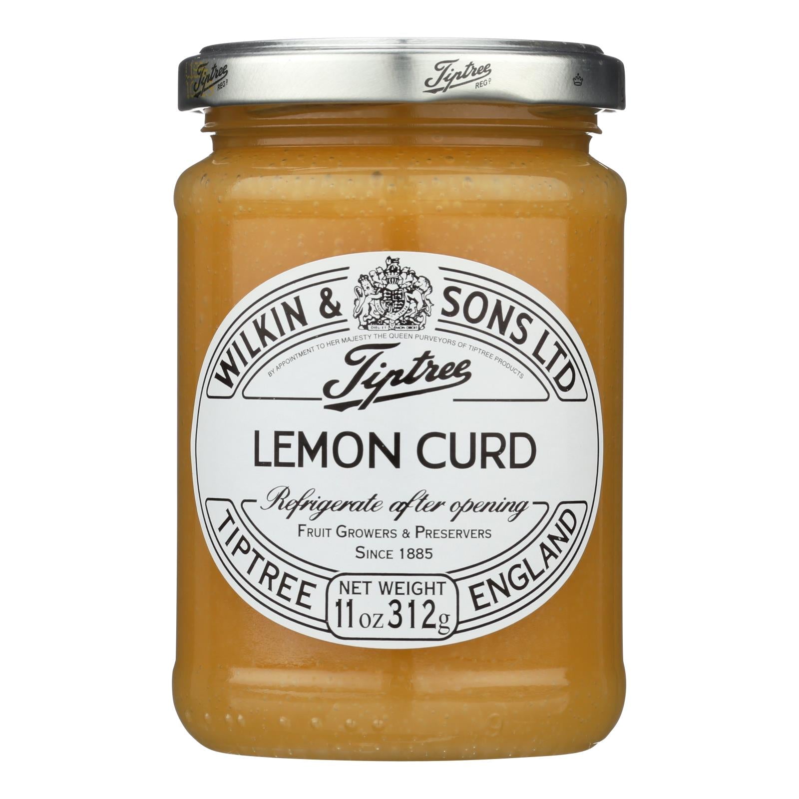 Tiptree Curds and Sweet Spreads - Lemon - Case of 6 - 12 oz.