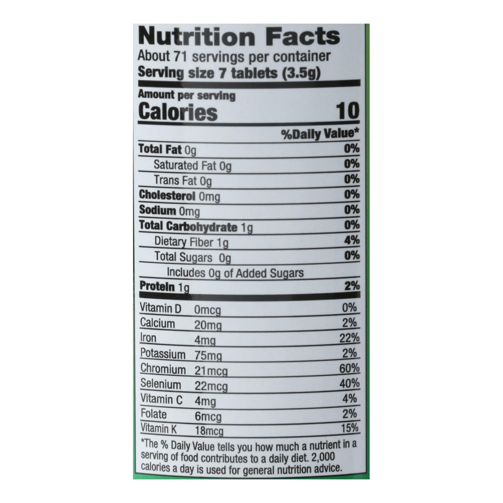 Pines International Wheat Grass - 500 Mg - 500 Tablets
