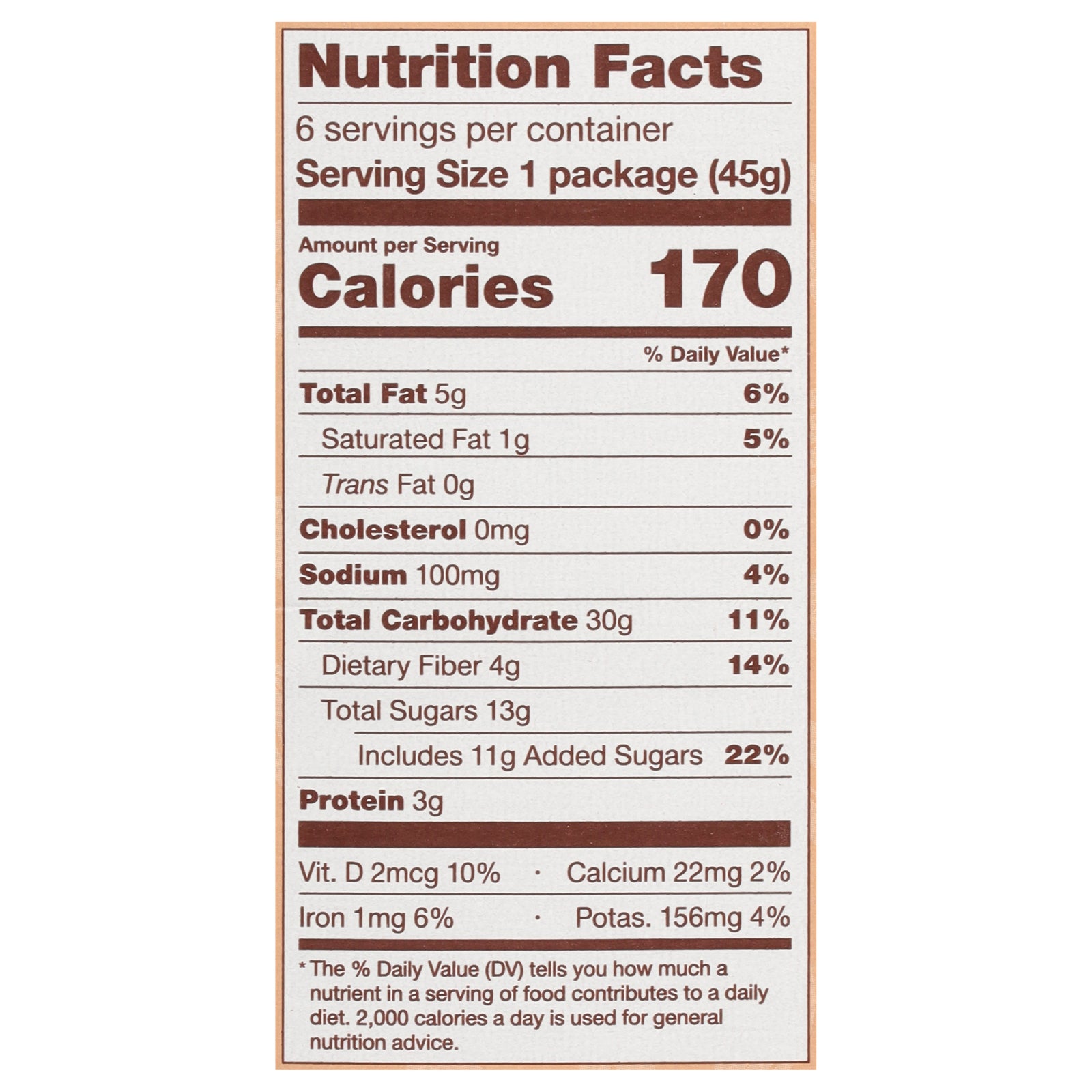 Nature's Bakery Double Chocolate Brownie 6pk, 6x9.54oz