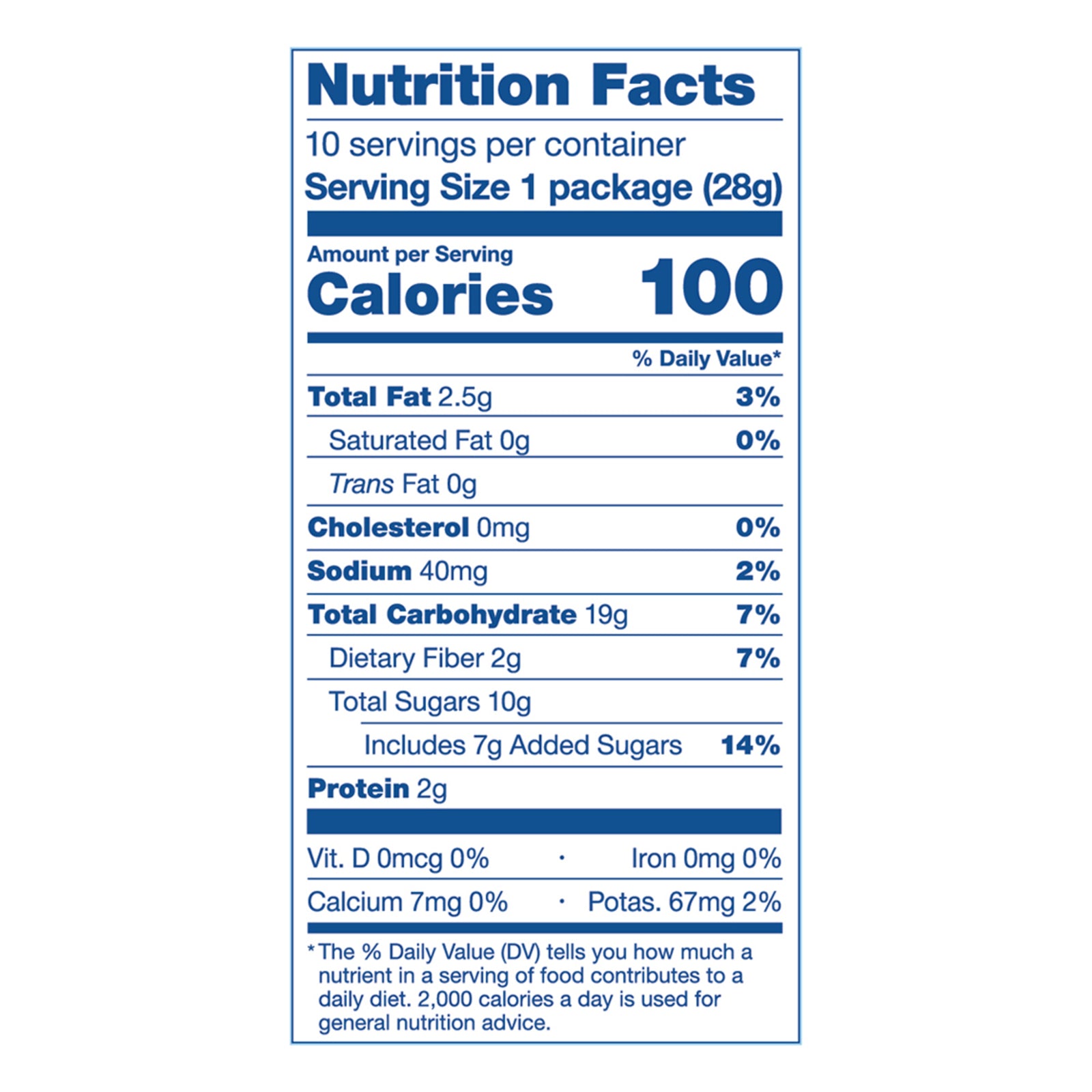 Nature's Bakery - Fig Bar Blueberry Mini - CS of 6-10 OZ