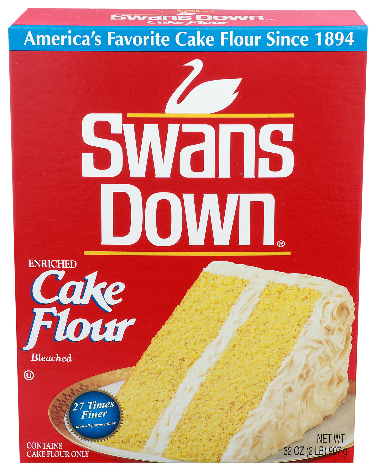SWANS FLOUR CAKE REGULAR - Case of 8