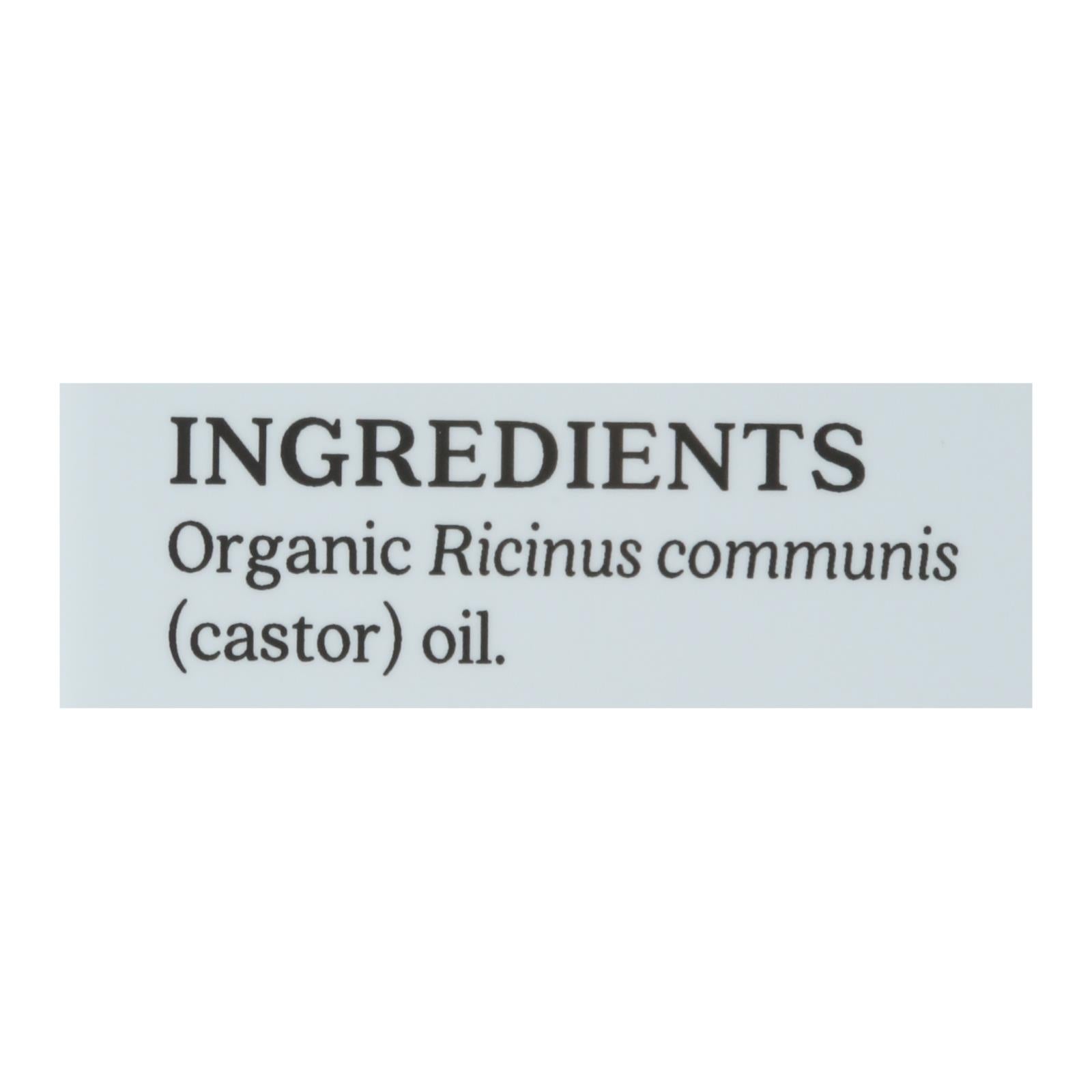 Aura Cacia - Skin Care Oil - Organic Castor Oil - 16 fl oz