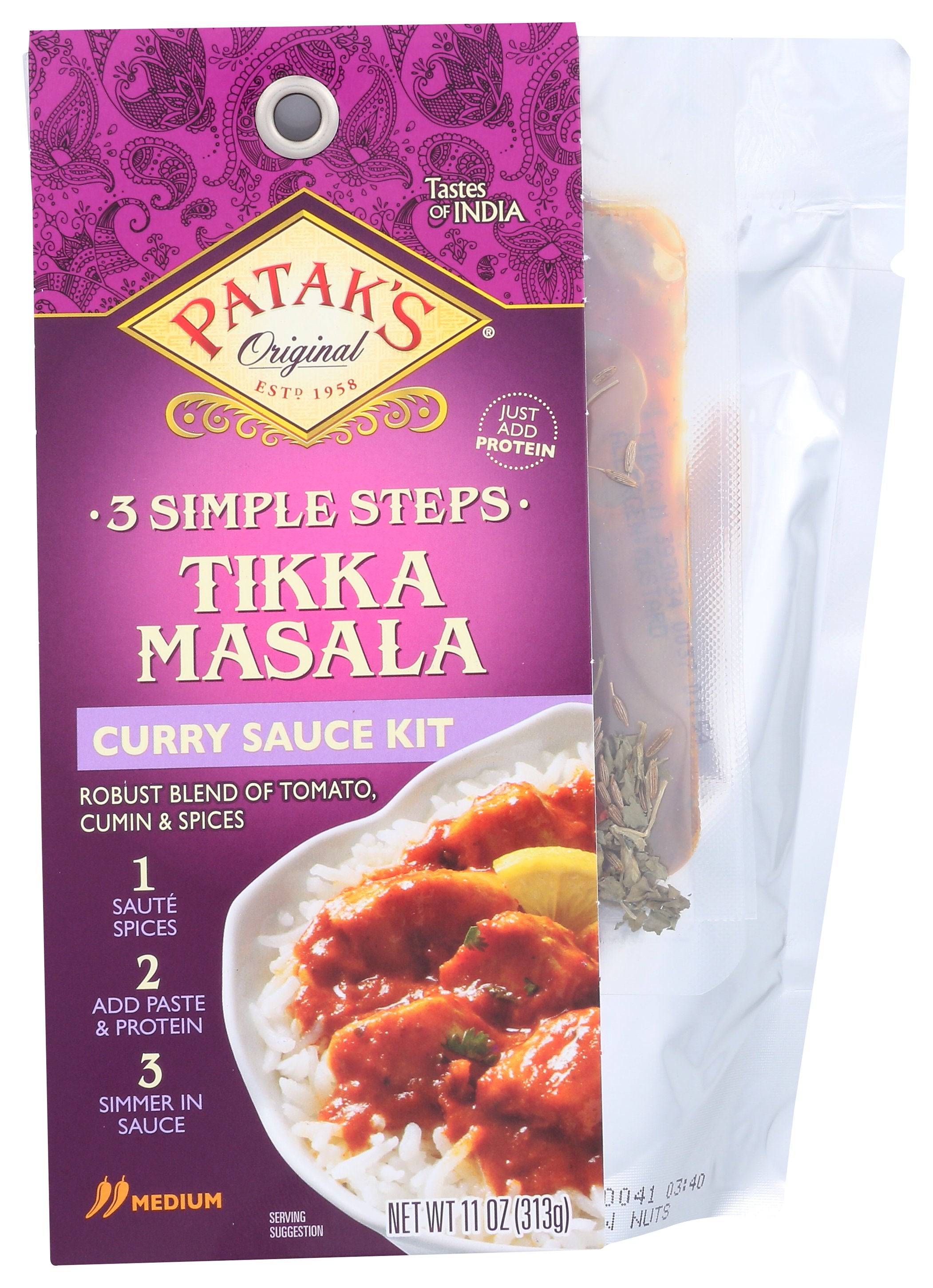 PATAKS TIKKA 3 STEP - Case of 6