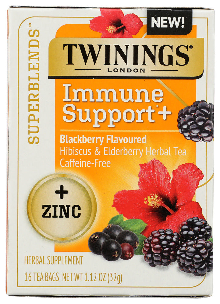 Twining Tea Tea Superblend Immune Zinc - Pack of 6 - 16 bags