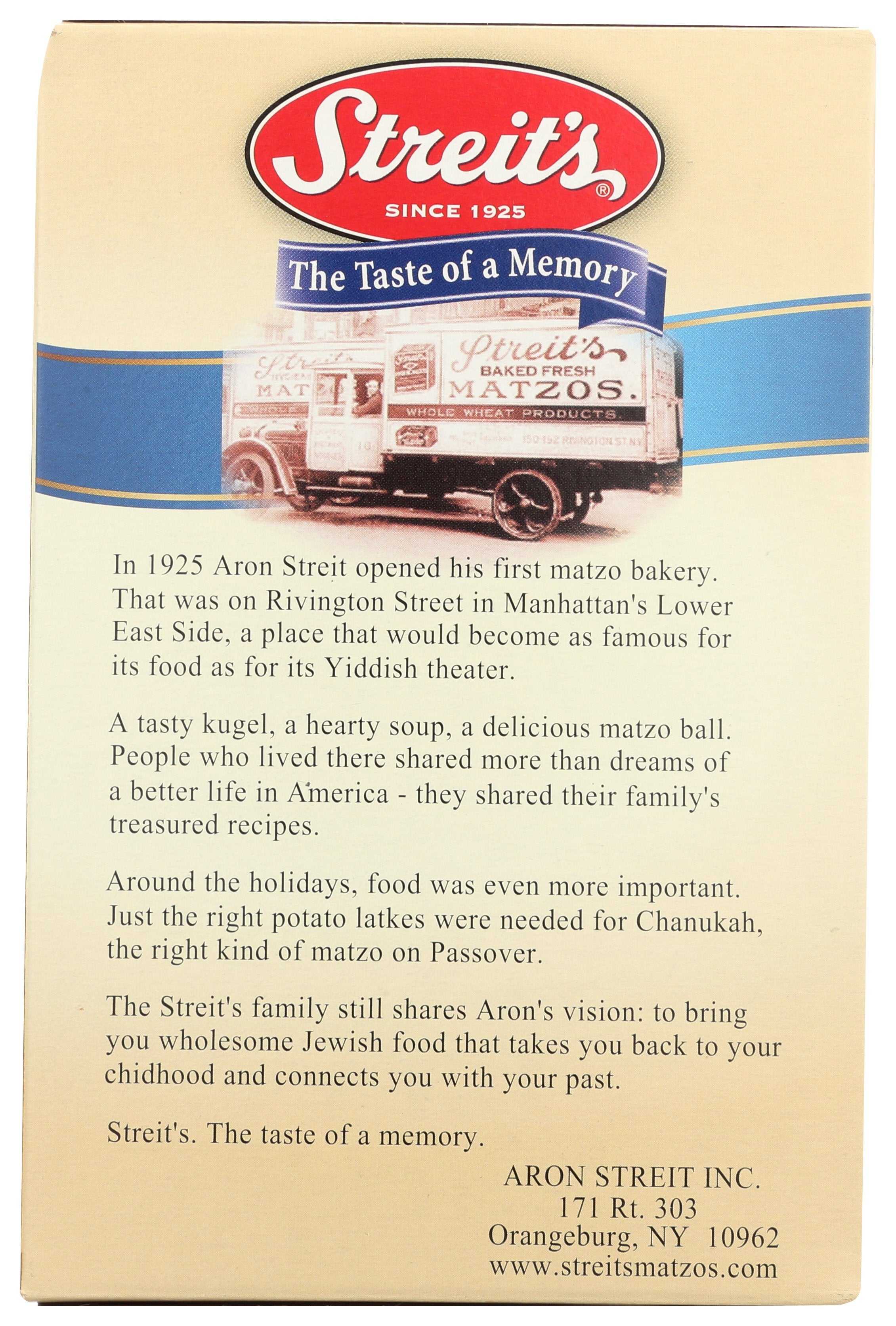 STREITS MIX MATZO BALL & SOUP - Case of 12