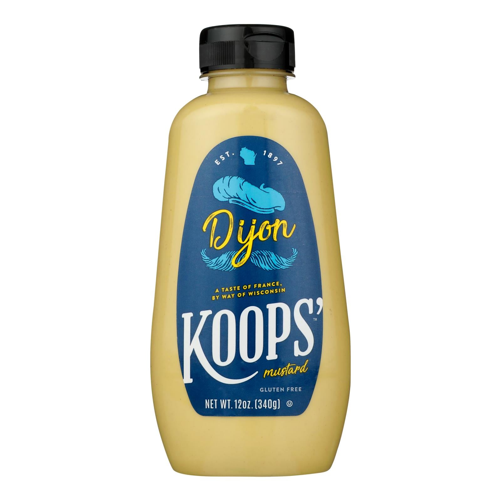 Koops' Mustard - Case Of 12 - 12 Oz