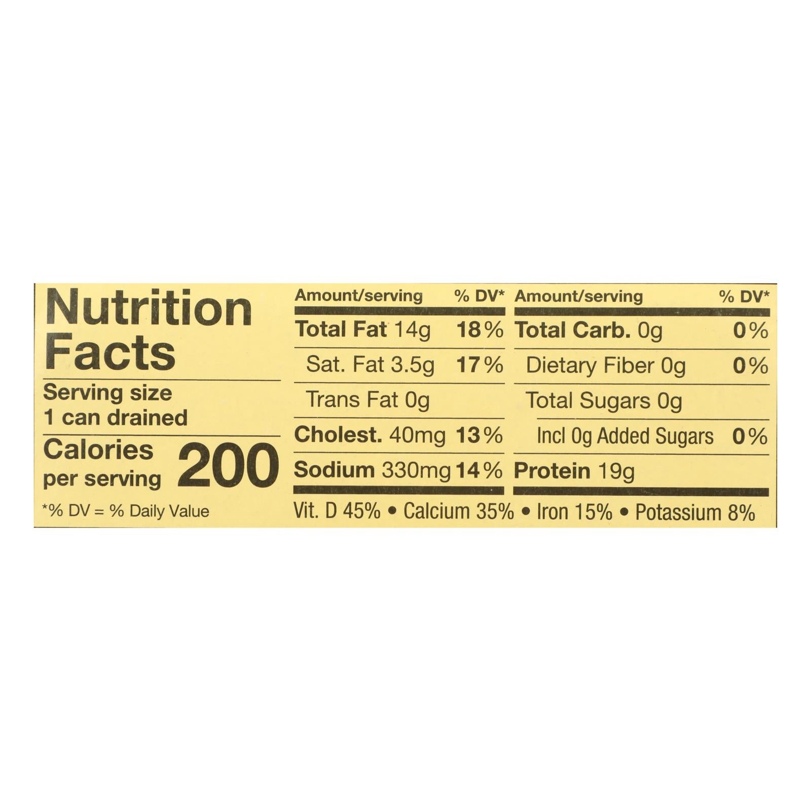 Reese's Fancy Sardines - Case Of 10 - 4.37 Oz