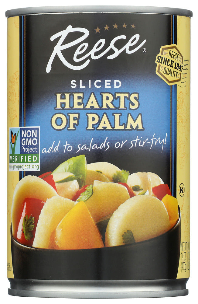 Reese Sliced Hearts of Palm - Case of 6 - 14 oz