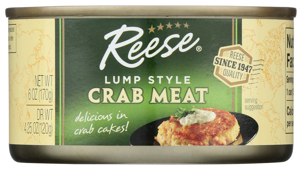 Reese Crabmeat Lump Style - 6 oz (Case of 12)