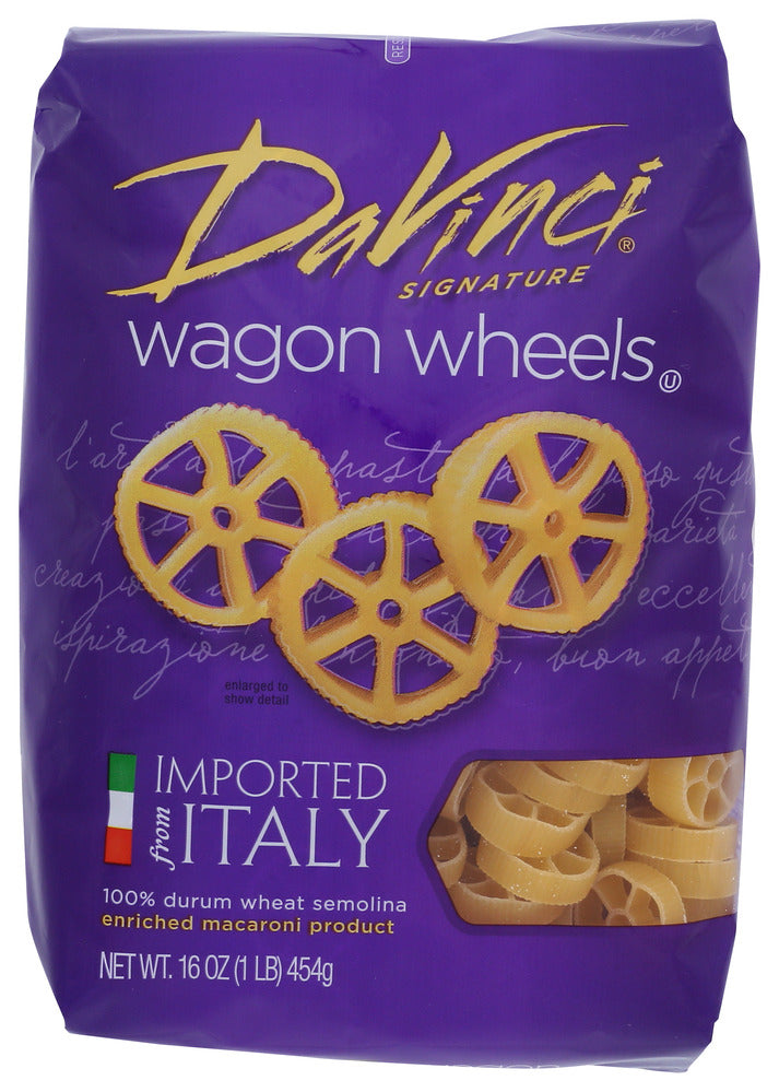 DaVinci Pasta Wagon Wheels - Case of 10 - 16 oz