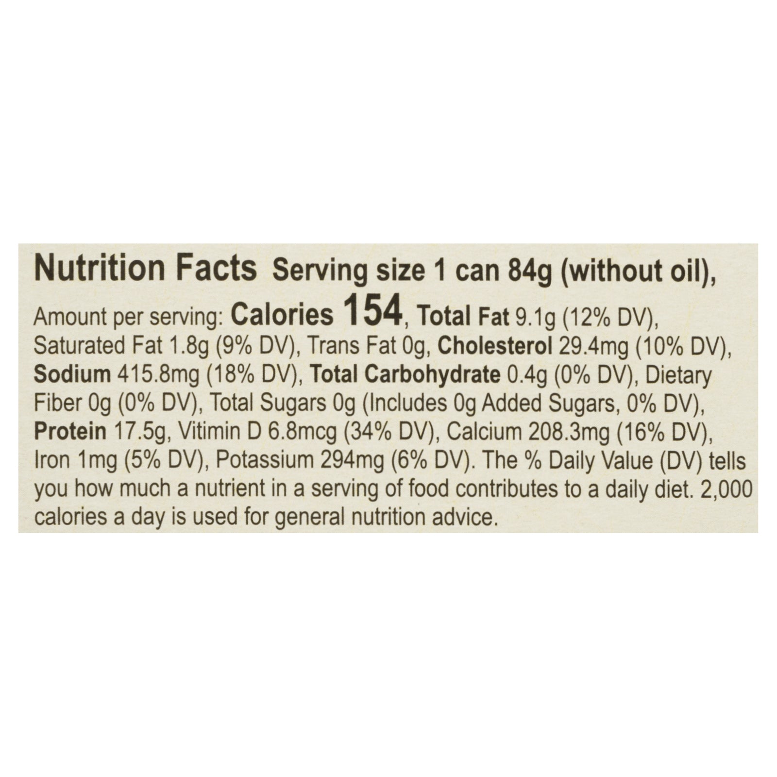 Bar Harbor - Wild Petite Sardines Evoo - Case Of 12-4.2 Oz