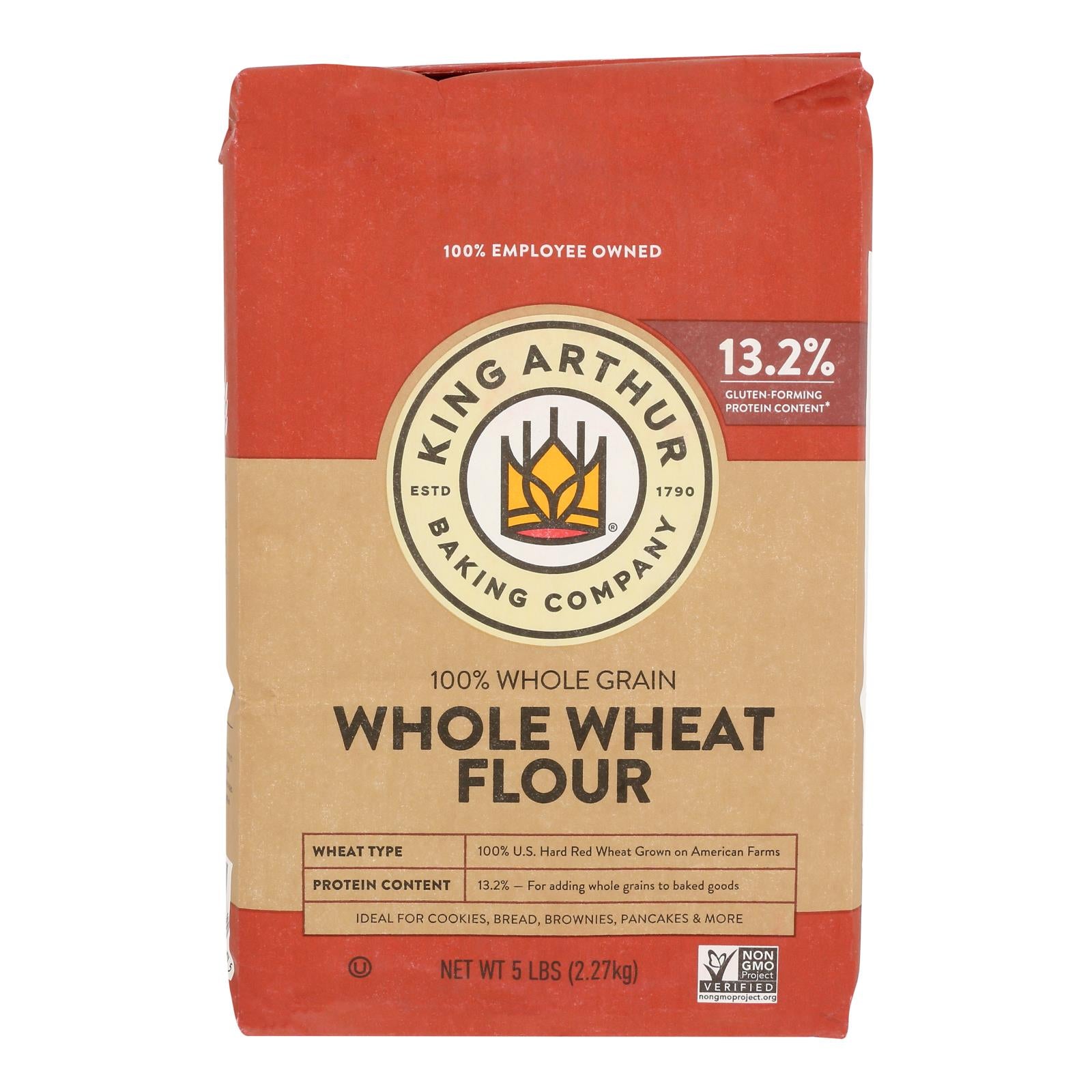 King Arthur Whole Wheat - Case Of 8 - 5