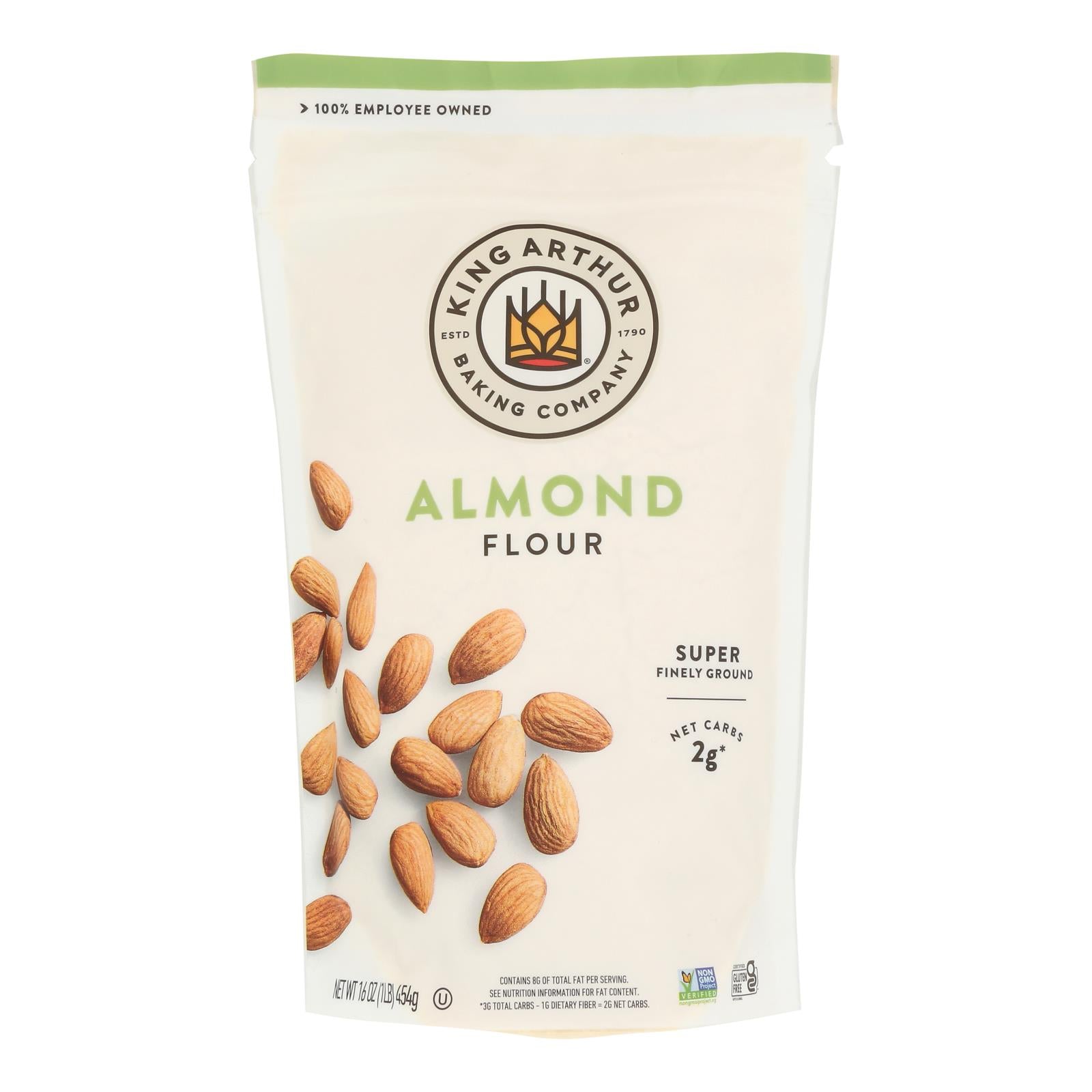 King Arthur Almond Flour - Gluten Free - 16 Oz - Case Of 4