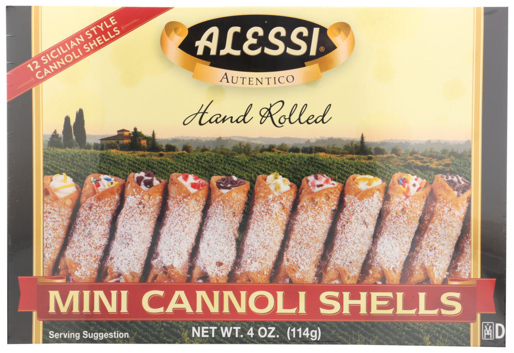 Alessi Mini Cannoli Shells - 4 oz (Case of 12)